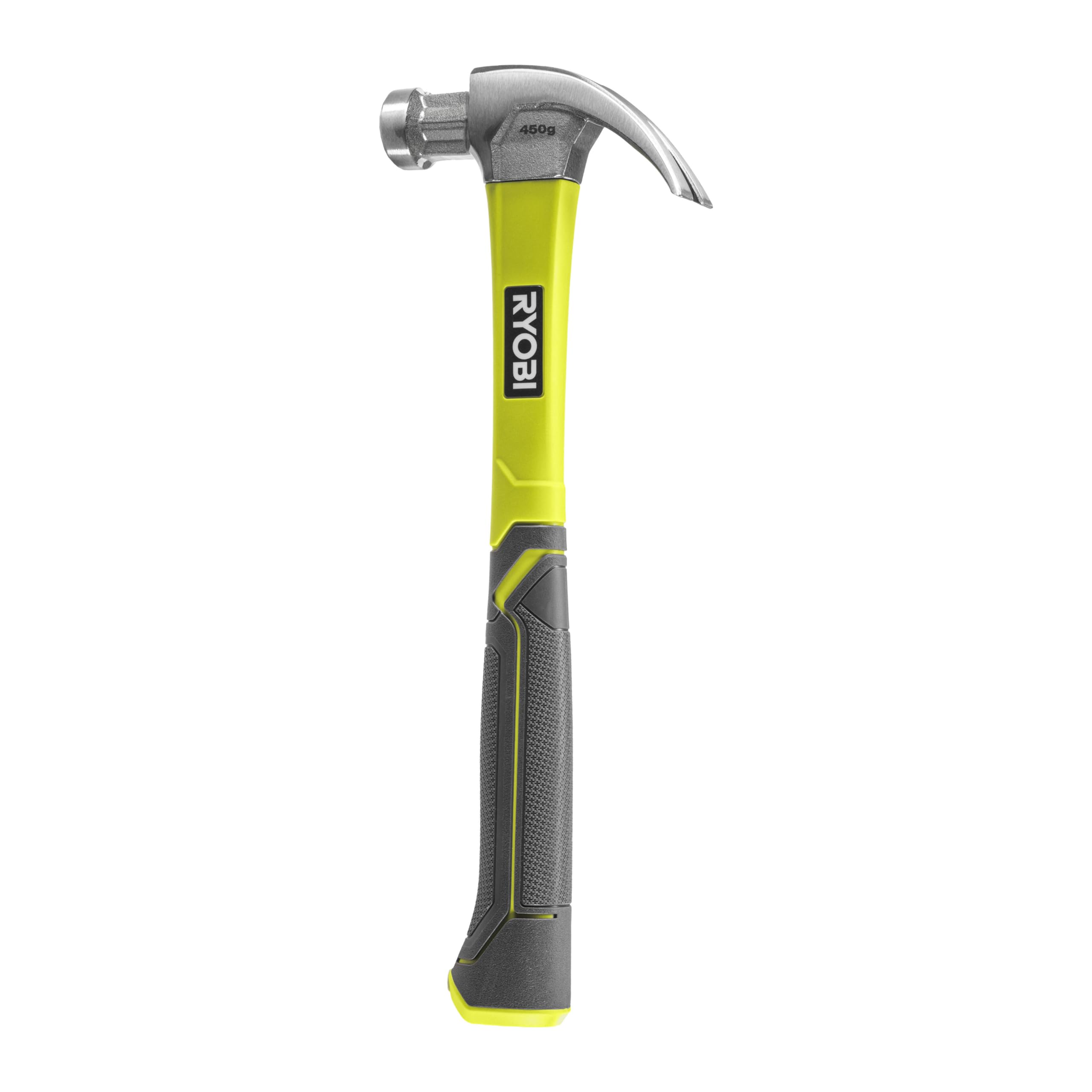 ryobi-rhhcc450-martello-da-carpentiere-artiglio-curvo-450-g-con-manico-in-fibra- image 5