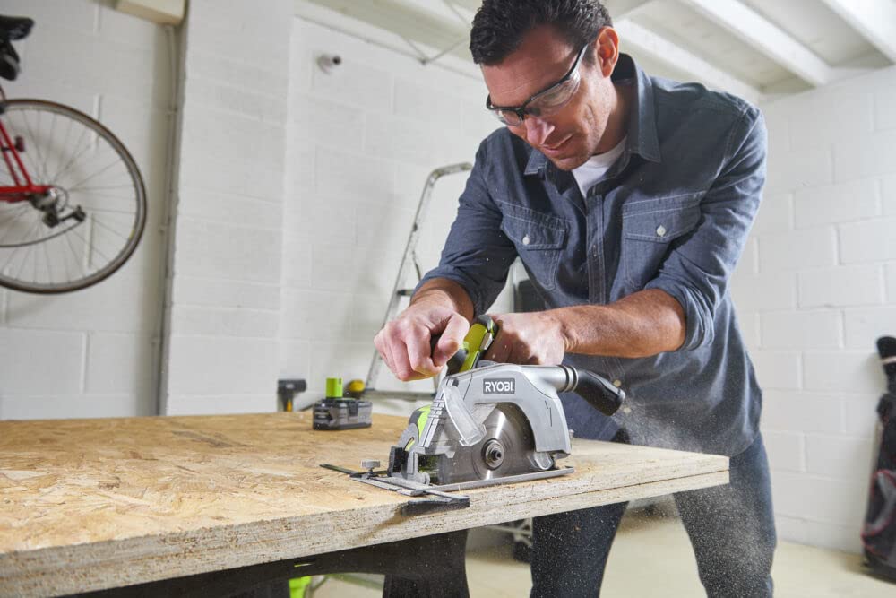 ryobi-r18cs-140gl-sega-circolare-a-batteria-18v-one-brushless-lama-165-mm-taglio image 7
