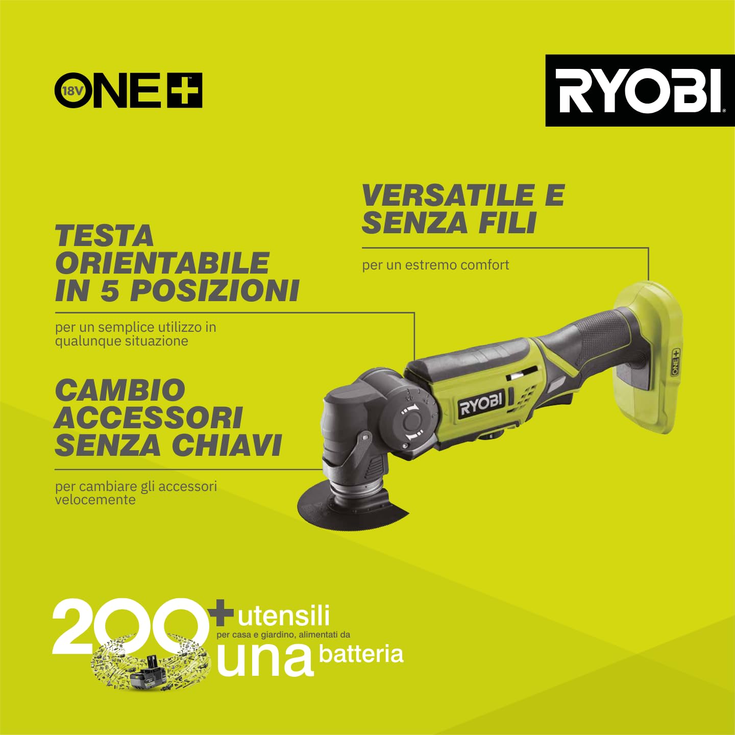 ryobi-r18mt-0-multitool-a-batteria-18v-one-solo-corpo-testa-orientabile-a-4-posi image 2