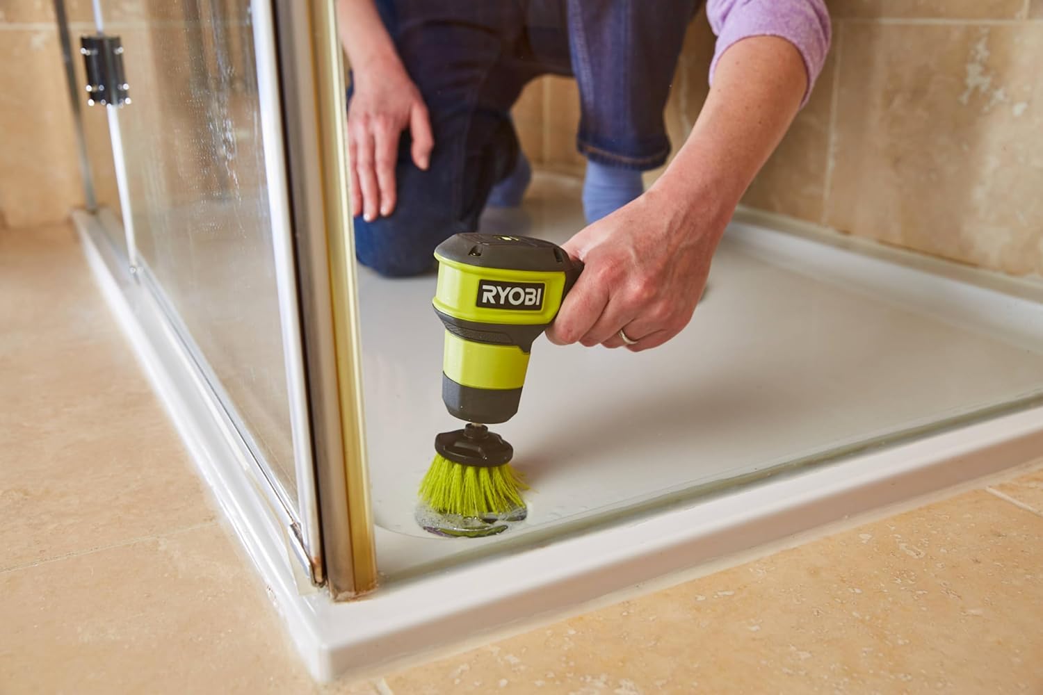 ryobi-rscr4-120g-spazzola-elettrica-cordless-4v-usb-2-0ah-con-testina-rotonda-5- image 5