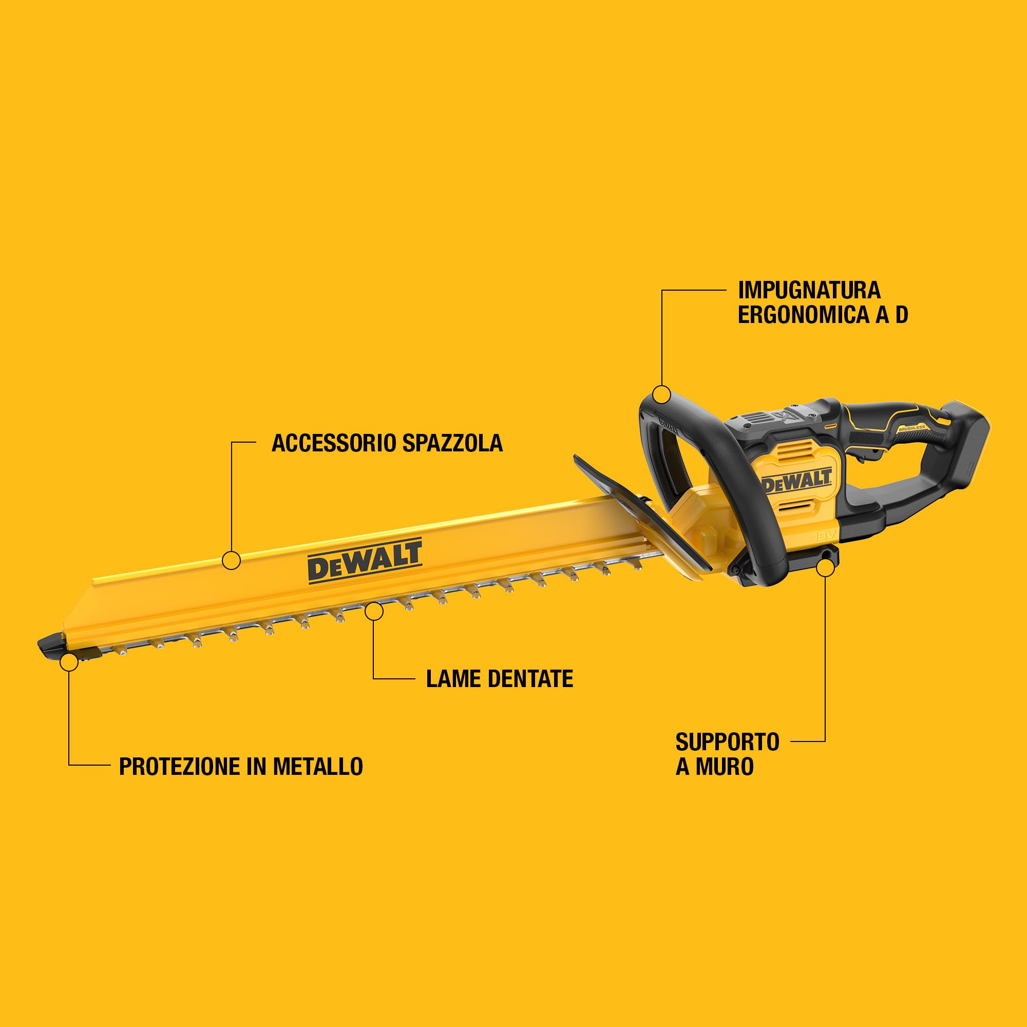dewalt-dcmht567n-xj-tagliasiepi-brushless-18v-xr-lama-60-cm-spazio-denti-25-mm-s image 8