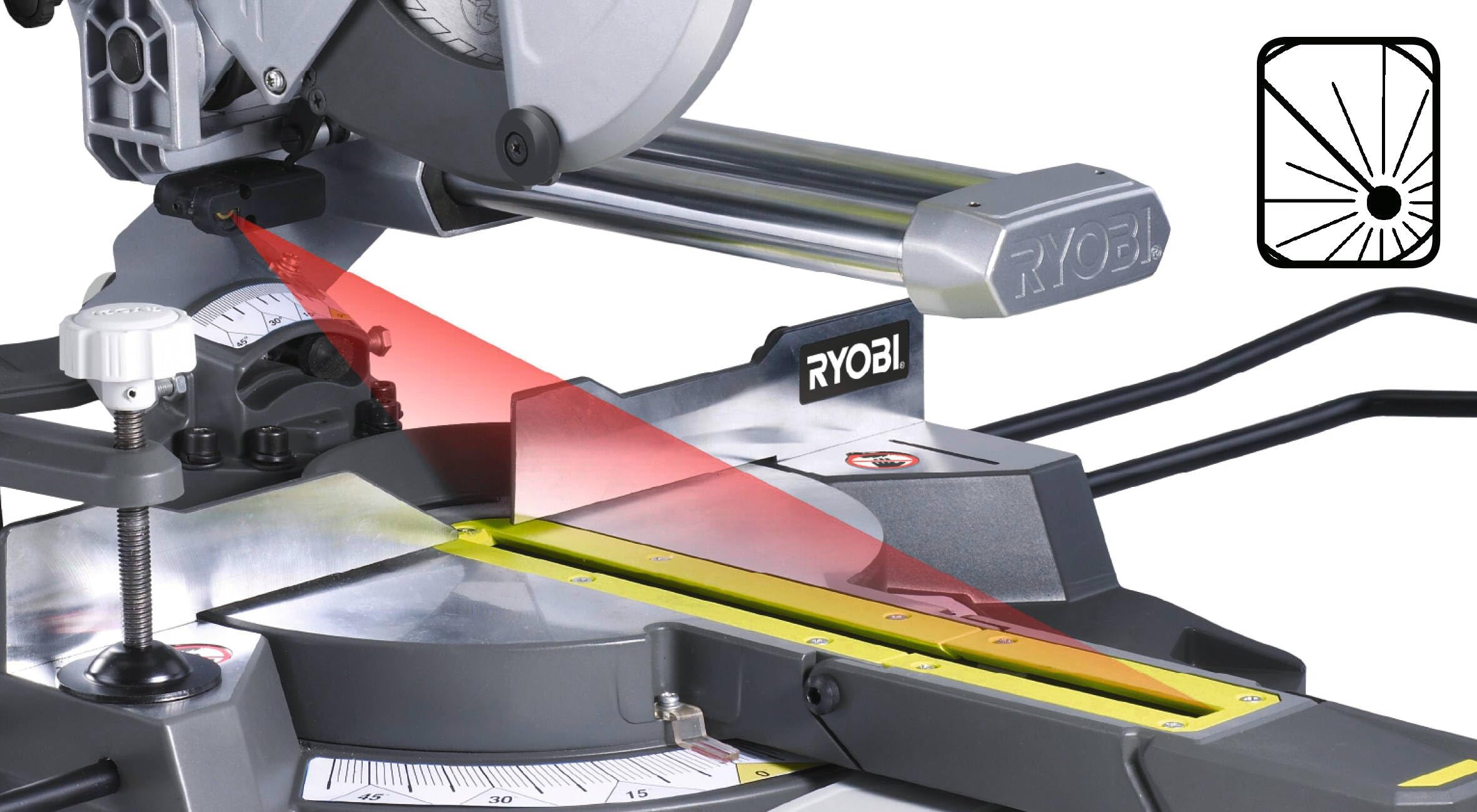 ryobi-ems216l-troncatrice-radiale-a-cavo-1500w-lama-216-mm-48-denti-capacit-di-t image 3