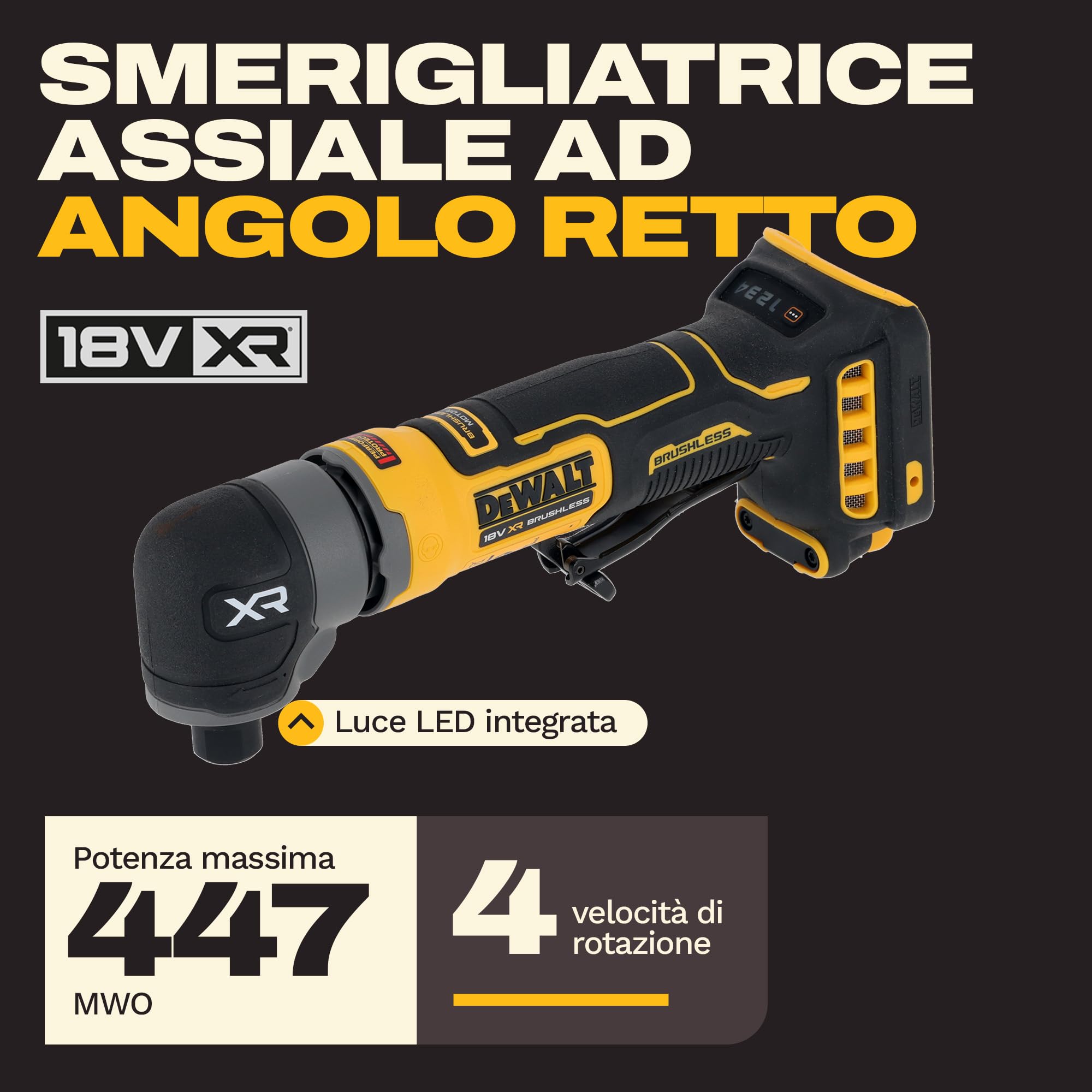 dewalt-dcg421n-xj-smerigliatrice-angolare-destra-compatta-brushless-18v-xr-solo- image 3