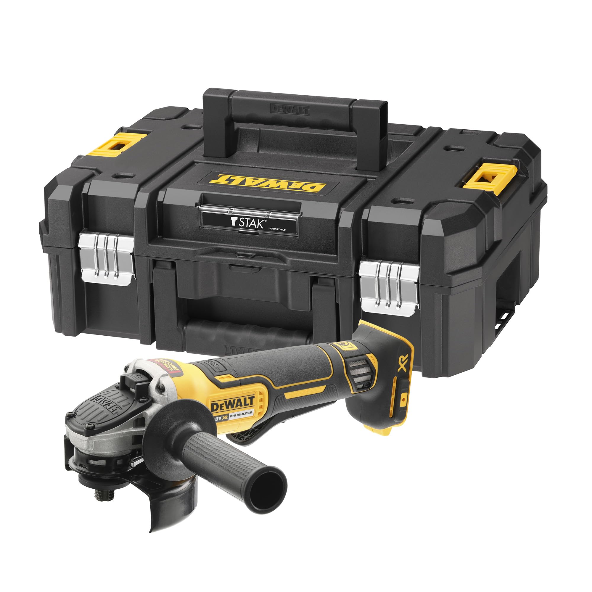 dewalt-dcg406nt-xj-smerigliatrice-angolare-a-batteria-18v-xr-brushless-125mm-con image 1
