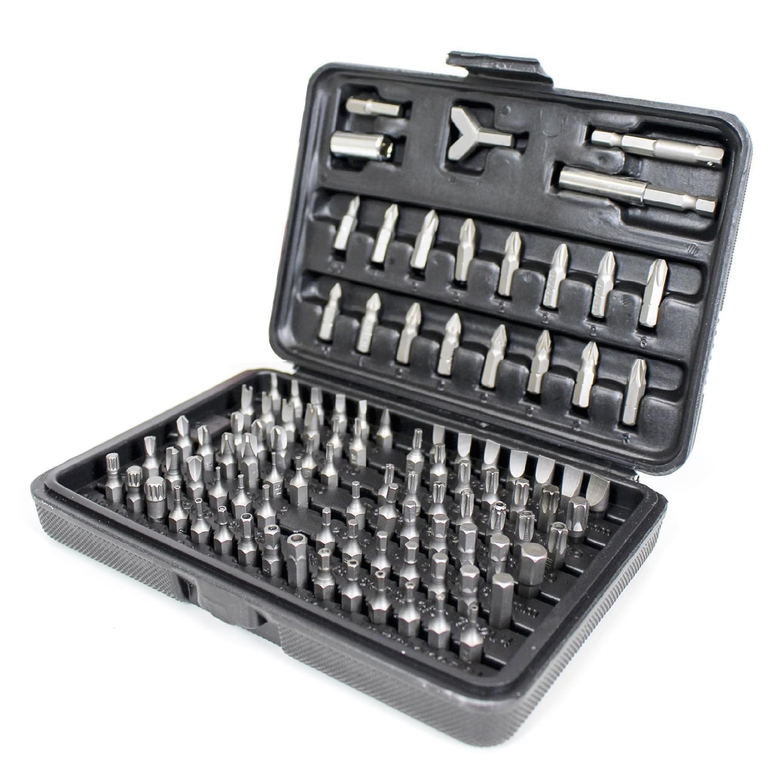 valex-set-inserti-100-pezzi-attacco-esagonale-1-4-con-portainserti-magnetico image 1