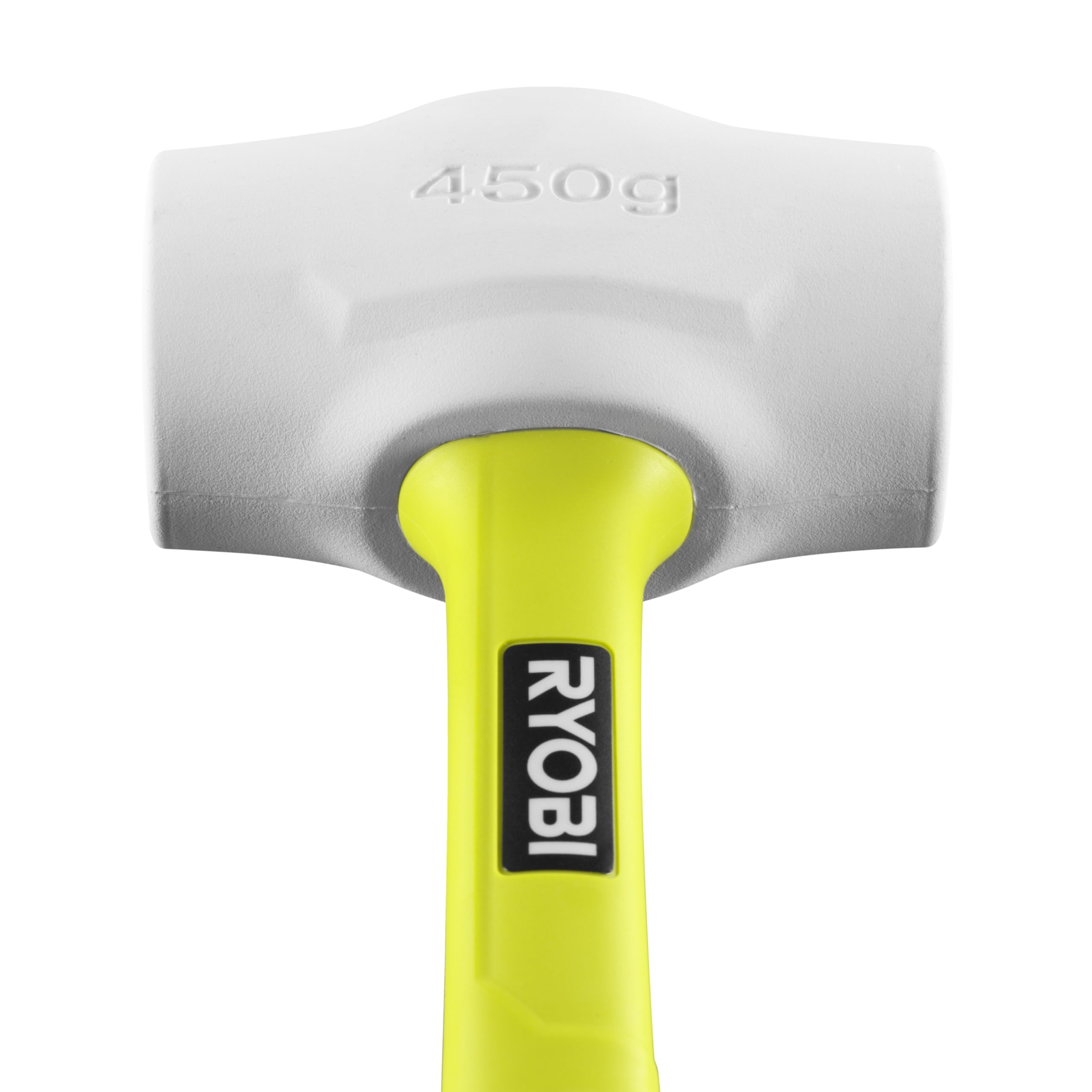 ryobi-rhhm450w-mazza-di-gomma-bianca-450g-con-testa-in-gomma-senza-segni-e-manic image 2