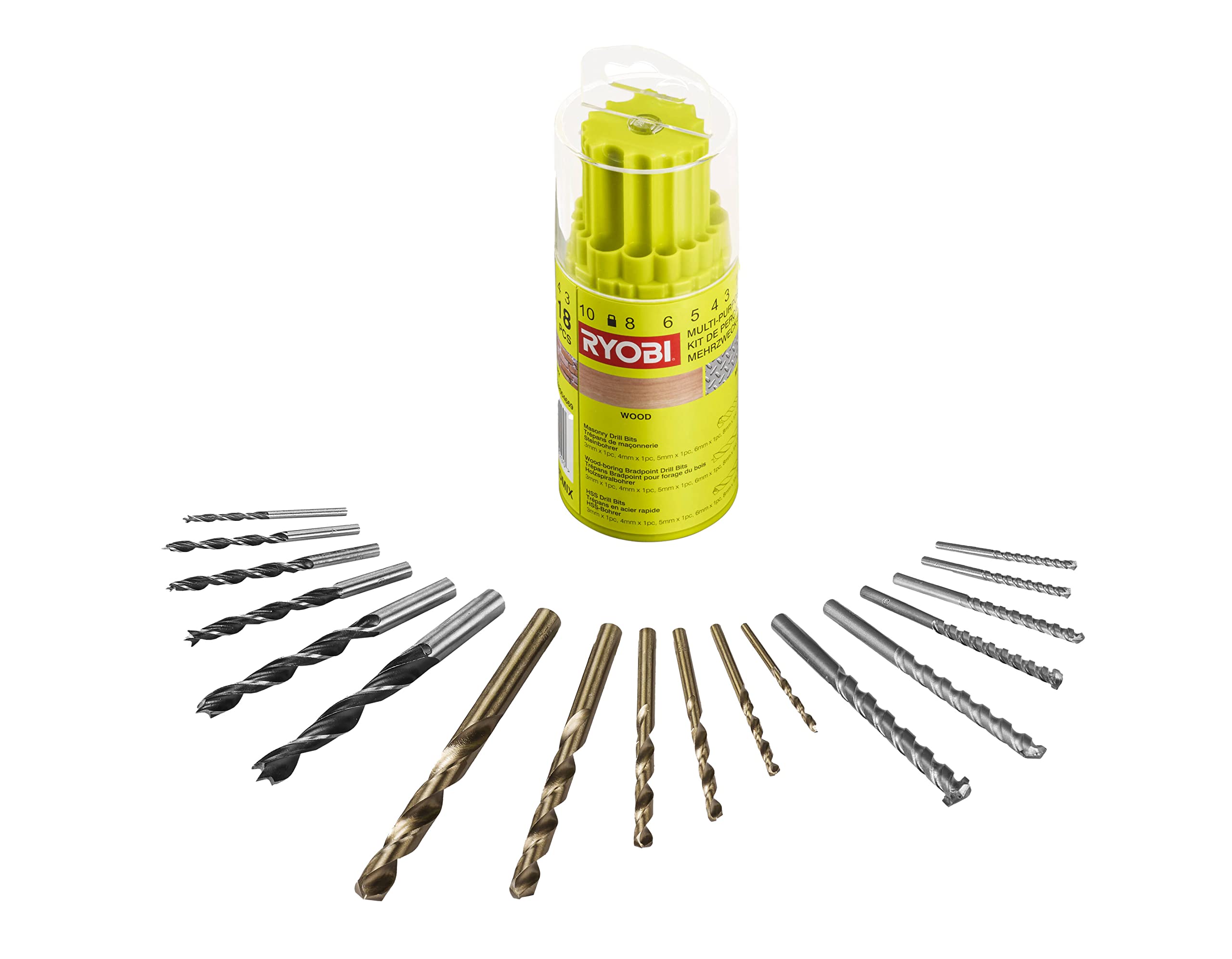 ryobi-set-19-punte-hss-in-acciaio-ad-alta-velocit-per-metallo-legno-e-plastica-2 image 6