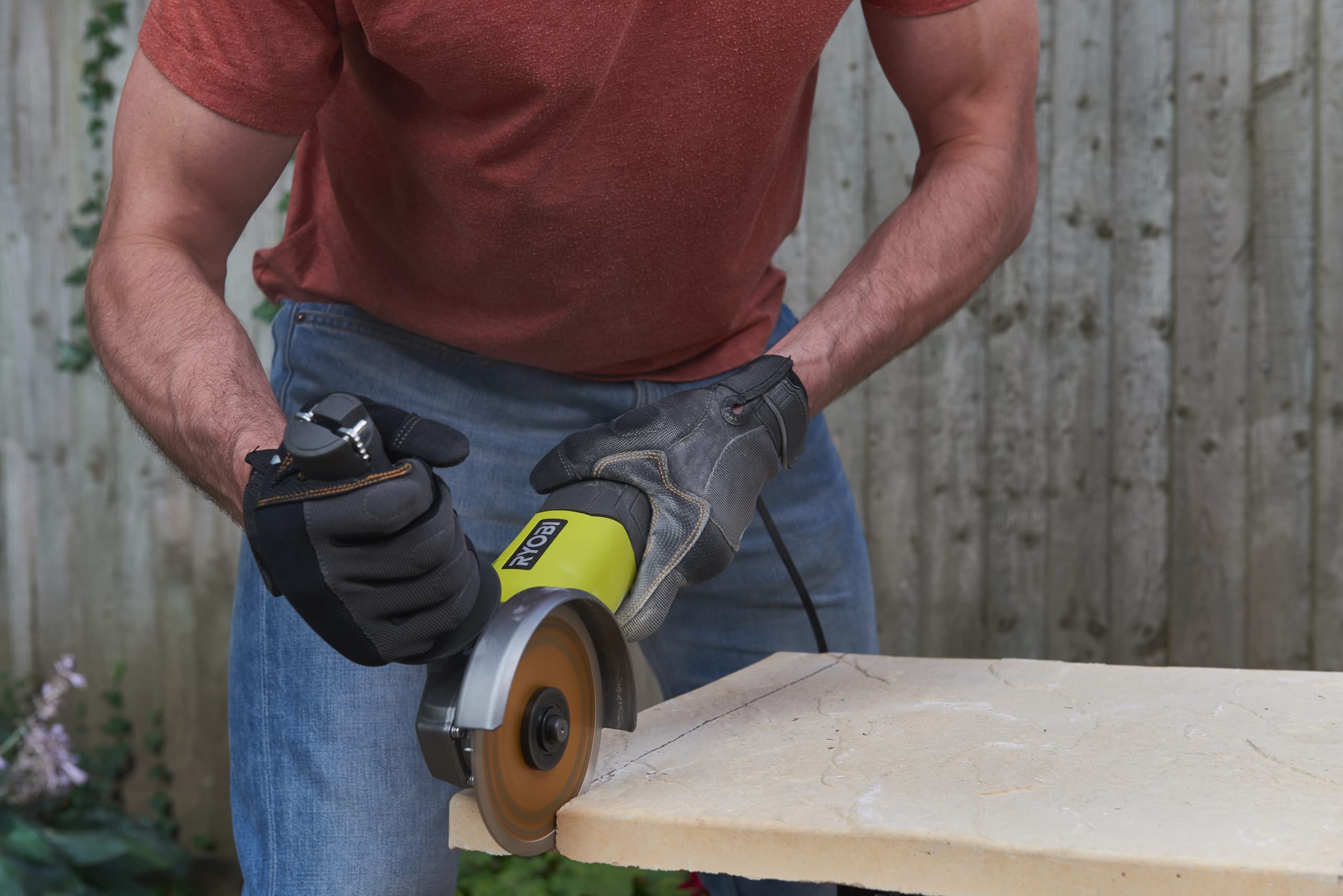 ryobi-rag800-125g-smerigliatrice-angolare-elettrica-800w-disco-125mm-12000-giri- image 2