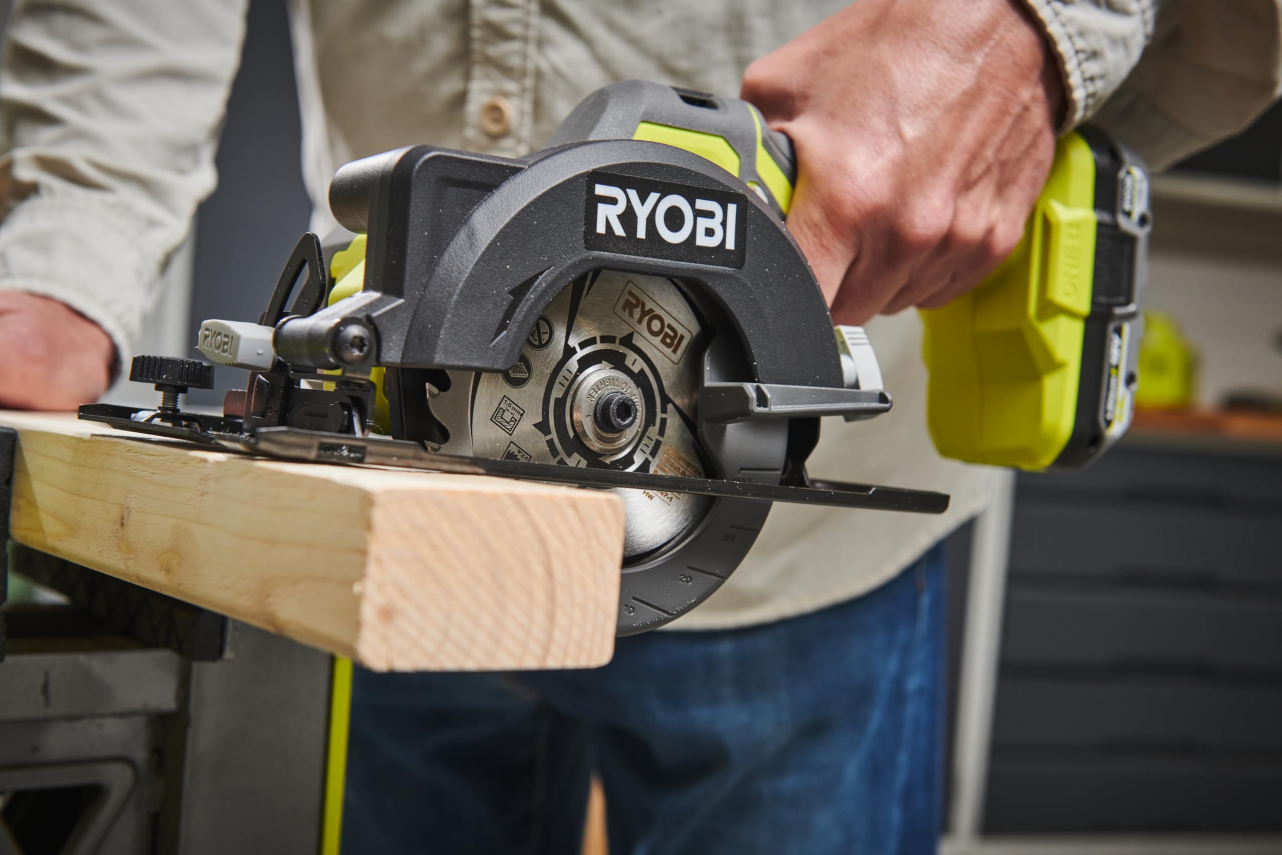 ryobi-r18cs115-1c20gp-sega-circolare-a-batteria-18v-one-kit-lama-115-mm-taglio-4 image 5