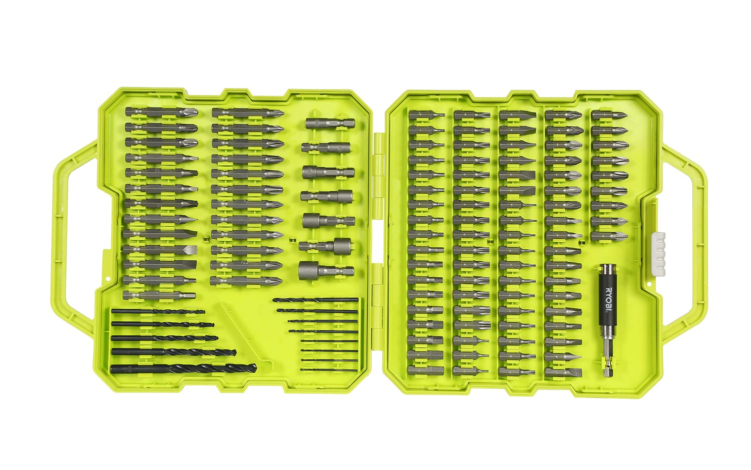 ryobi-set-127-punte-miste-accessori-trapano-e-avvitatore-con-punte-hss-bussole-i image 2