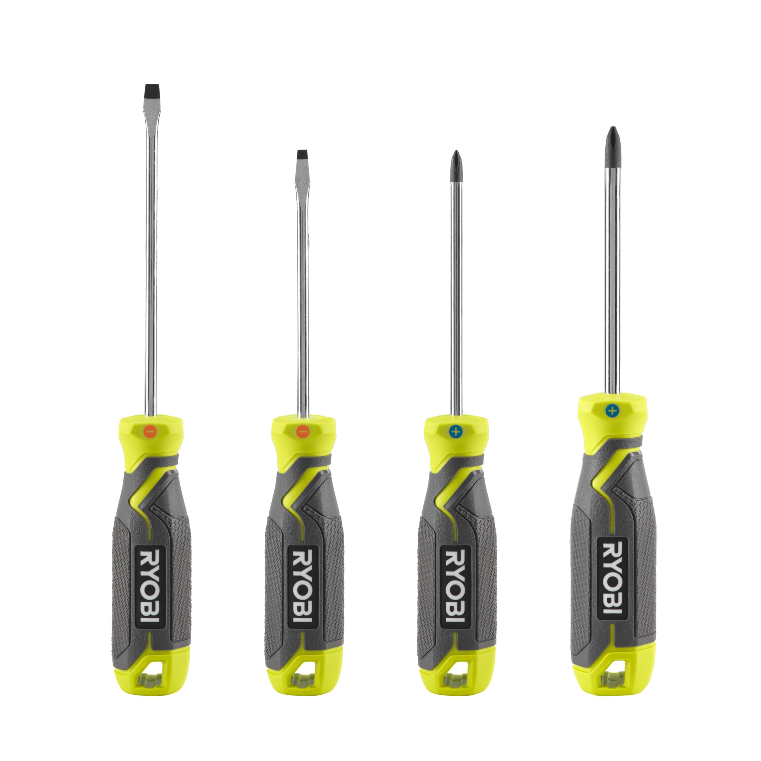 ryobi-rhsds4pc-set-di-4-cacciaviti-magnetici-con-manico-ergonomico-ph1-ph2-sl4-s image 1