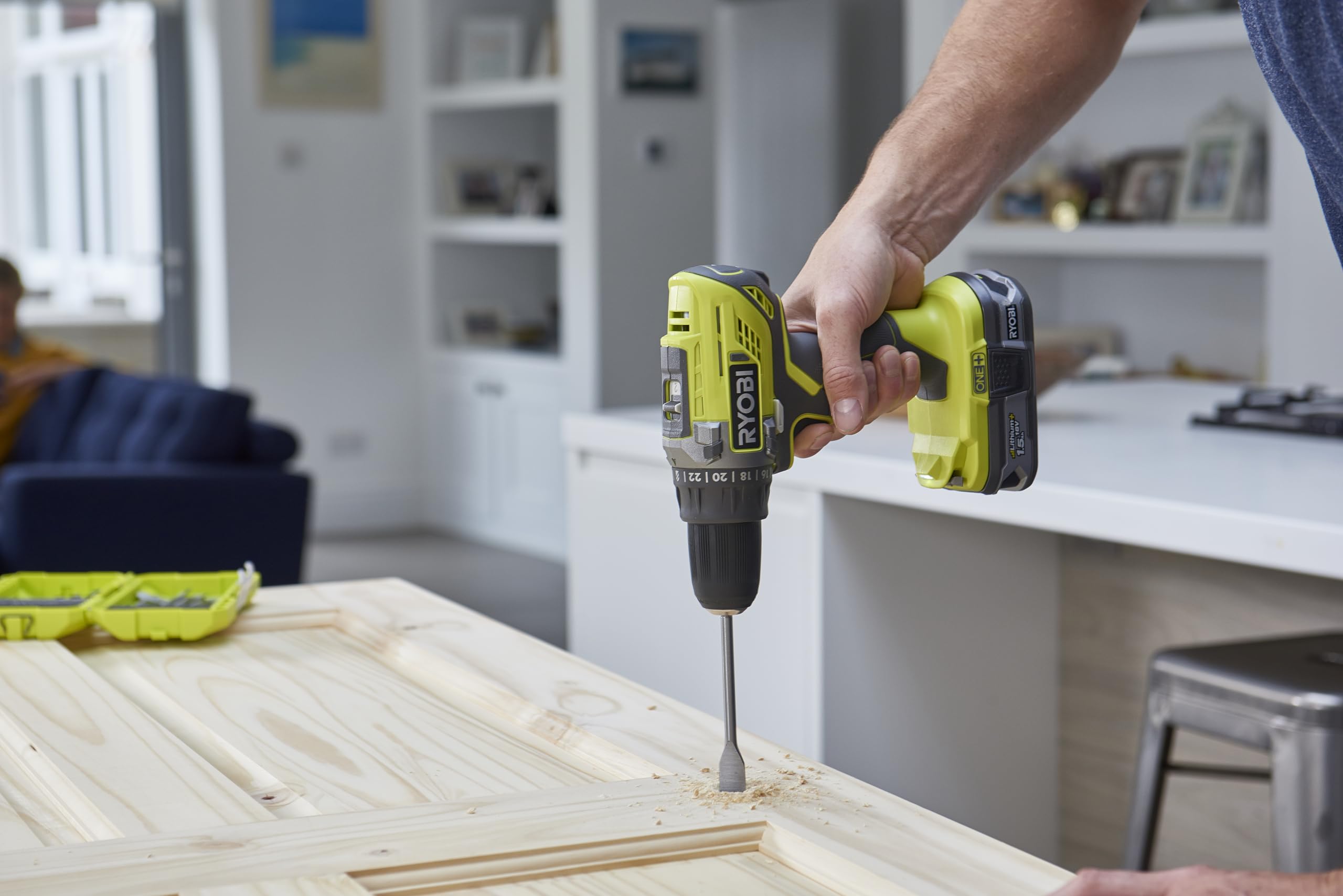 ryobi-r18dd3-215s-trapano-avvitatore-a-batteria-18v-one-con-2-batterie-1-5ah-3-v image 6