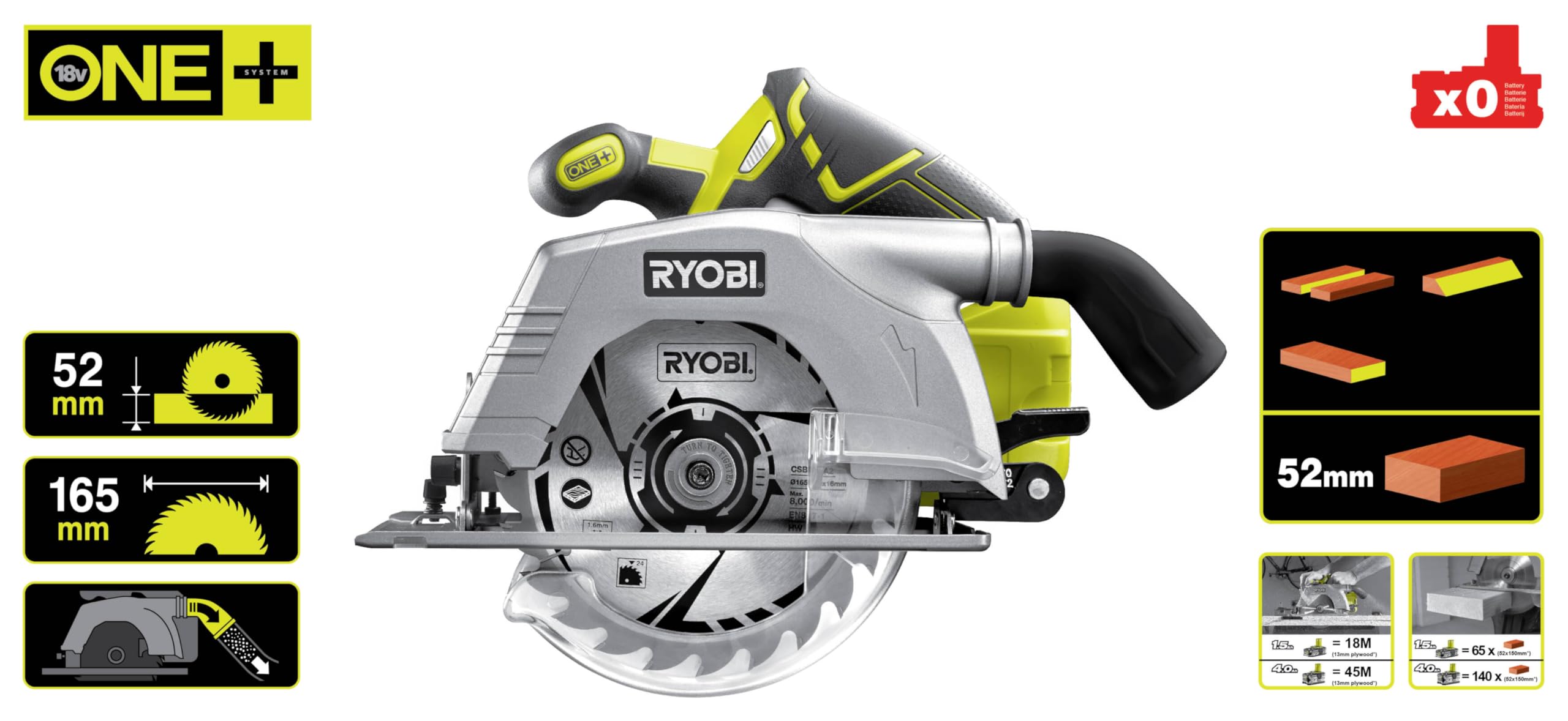 ryobi-r18cs-0-sega-circolare-a-batteria-18v-one-lama-165mm-24-denti-4-700-giri-m image 2
