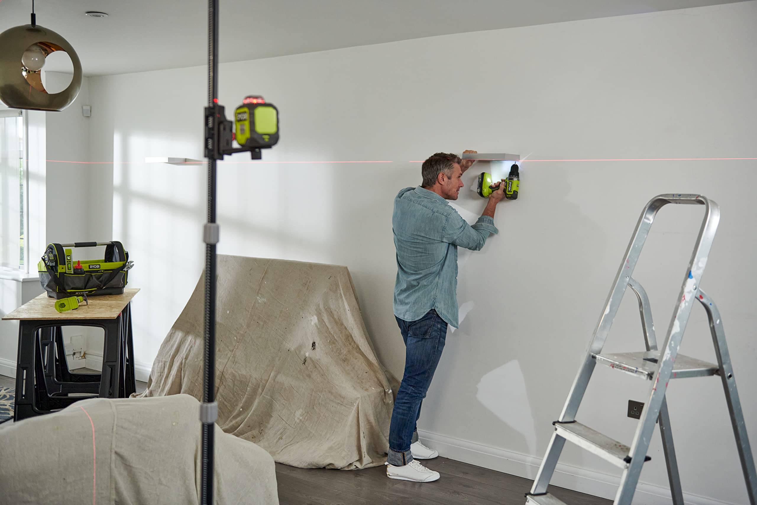 ryobi-rb360rll-livella-laser-360-rossa-autolivellante-18v-one-batteria-non-inclu image 5
