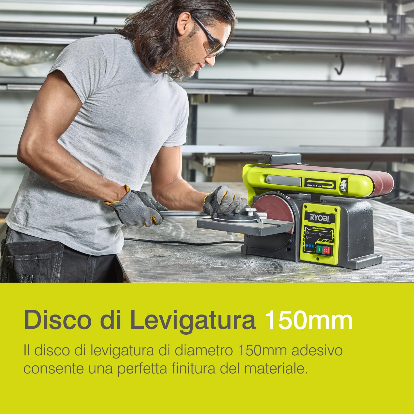 ryobi-rbds4601g-levigatrice-a-nastro-e-disco-motore-a-induzione-375w-disco-150-m image 3