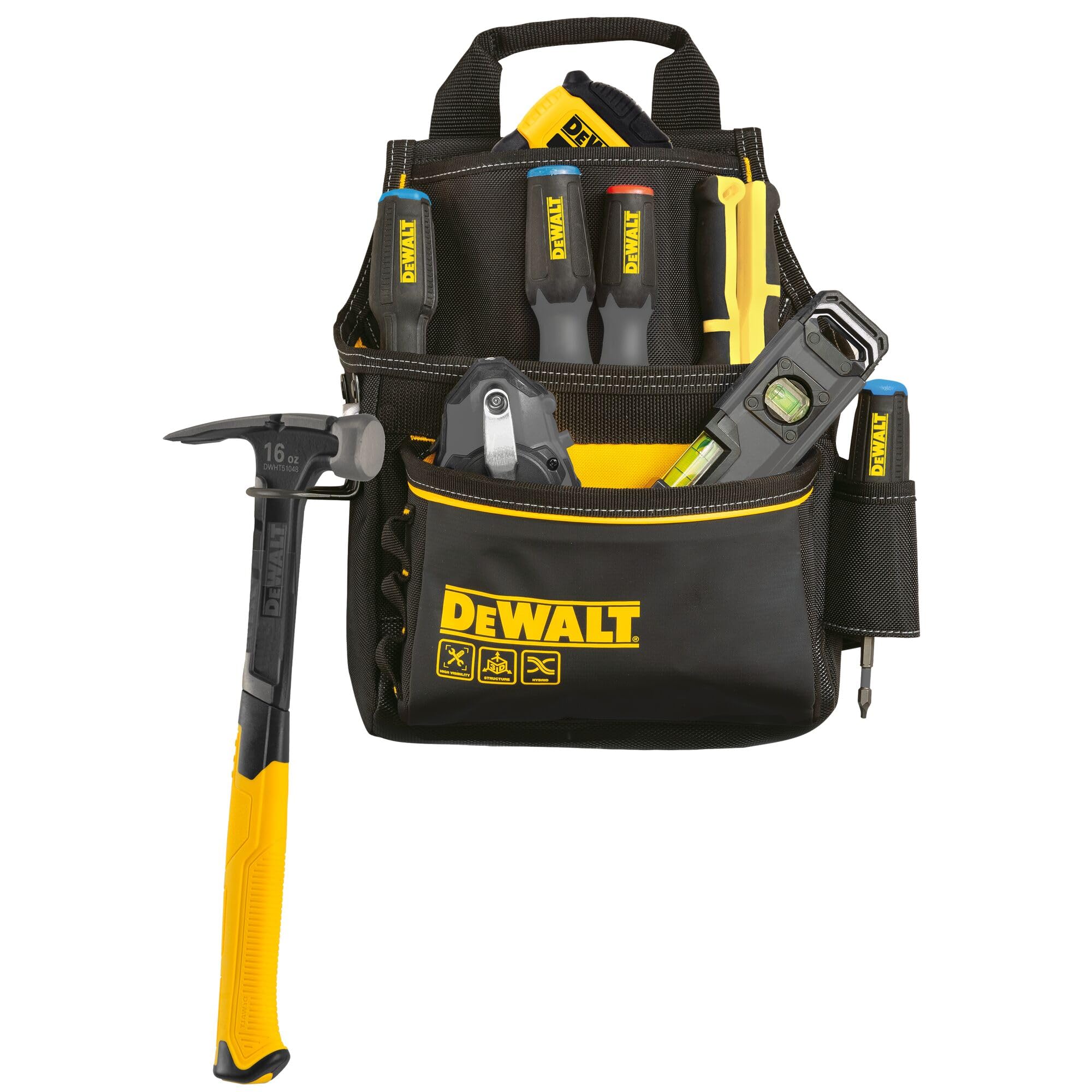 dewalt-dwst40101-1-cinturone-porta-utensili-professionale-a-12-tasche image 2