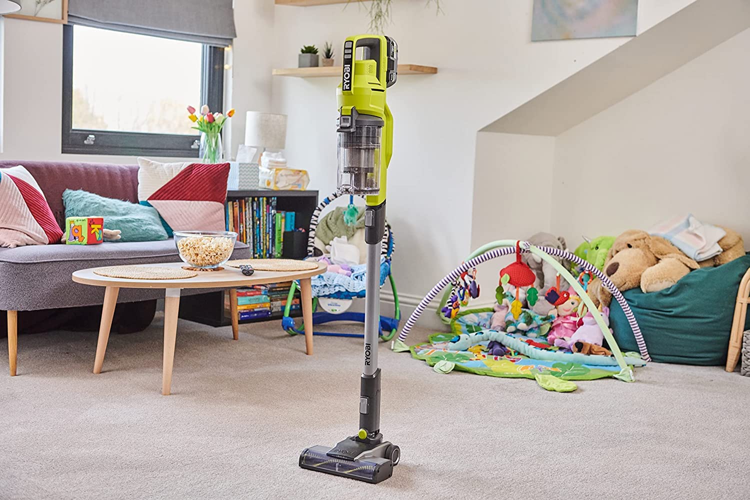 ryobi-rsv18-120g-aspirapolvere-cordless-18v-one-con-batteria-2-0ah-inclusa-spazz image 7