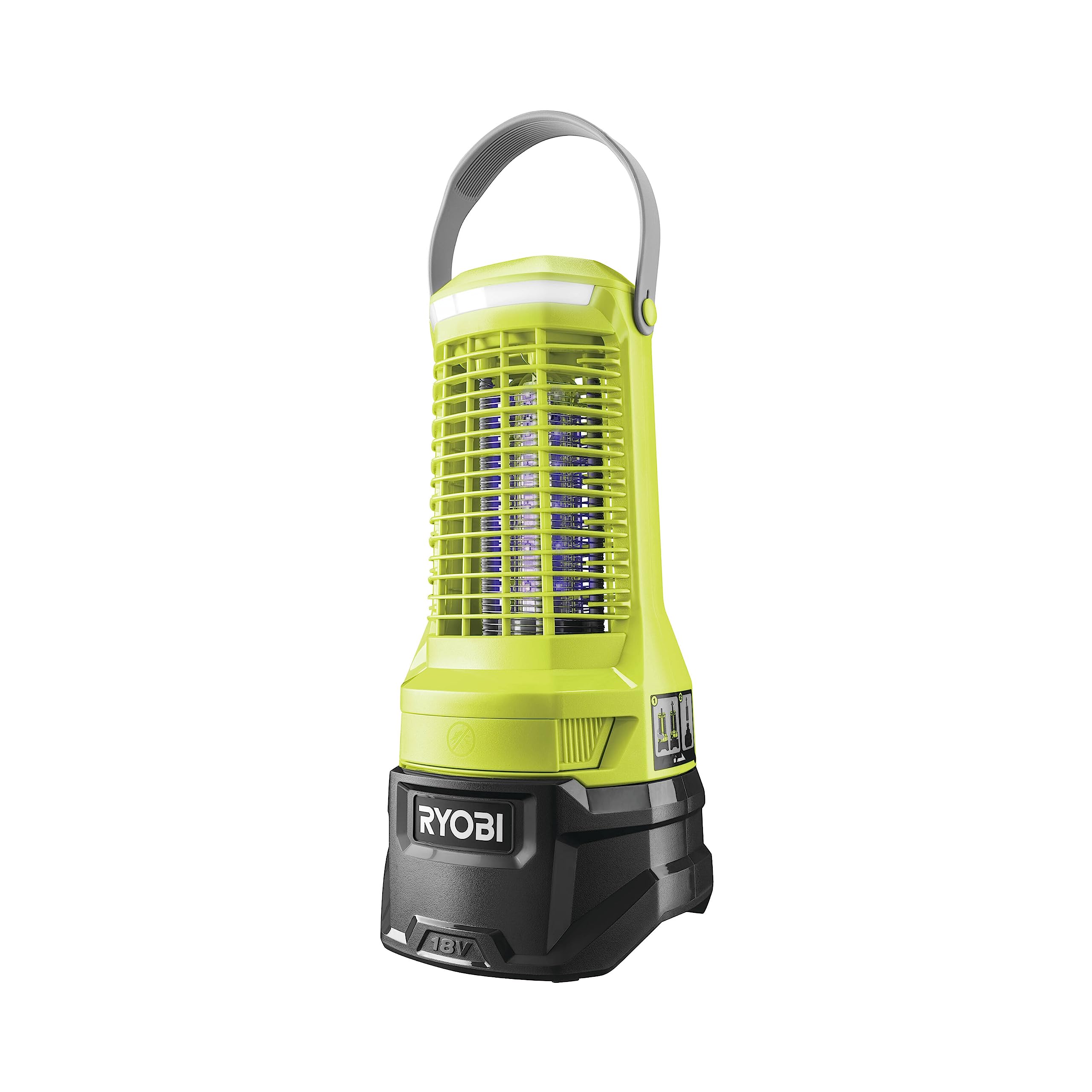 ryobi-ry18bza-0-lanterna-insetticida-uv-a-batteria-18v-one-per-mosche-e-zanzare- image 1