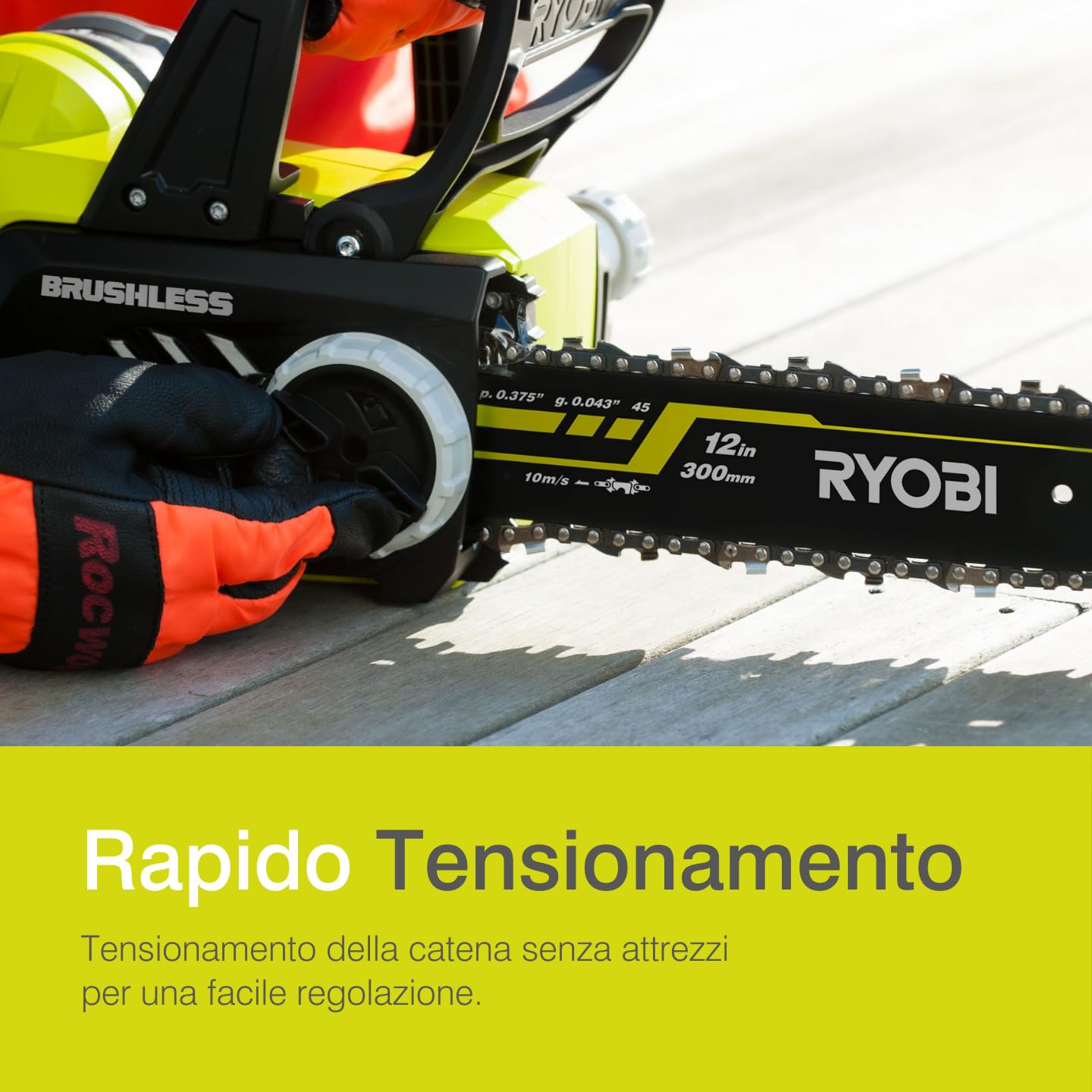 ryobi-ocs1830-elettrosega-brushless-a-batteria-18v-one-barra-30-cm-freno-catena- image 7