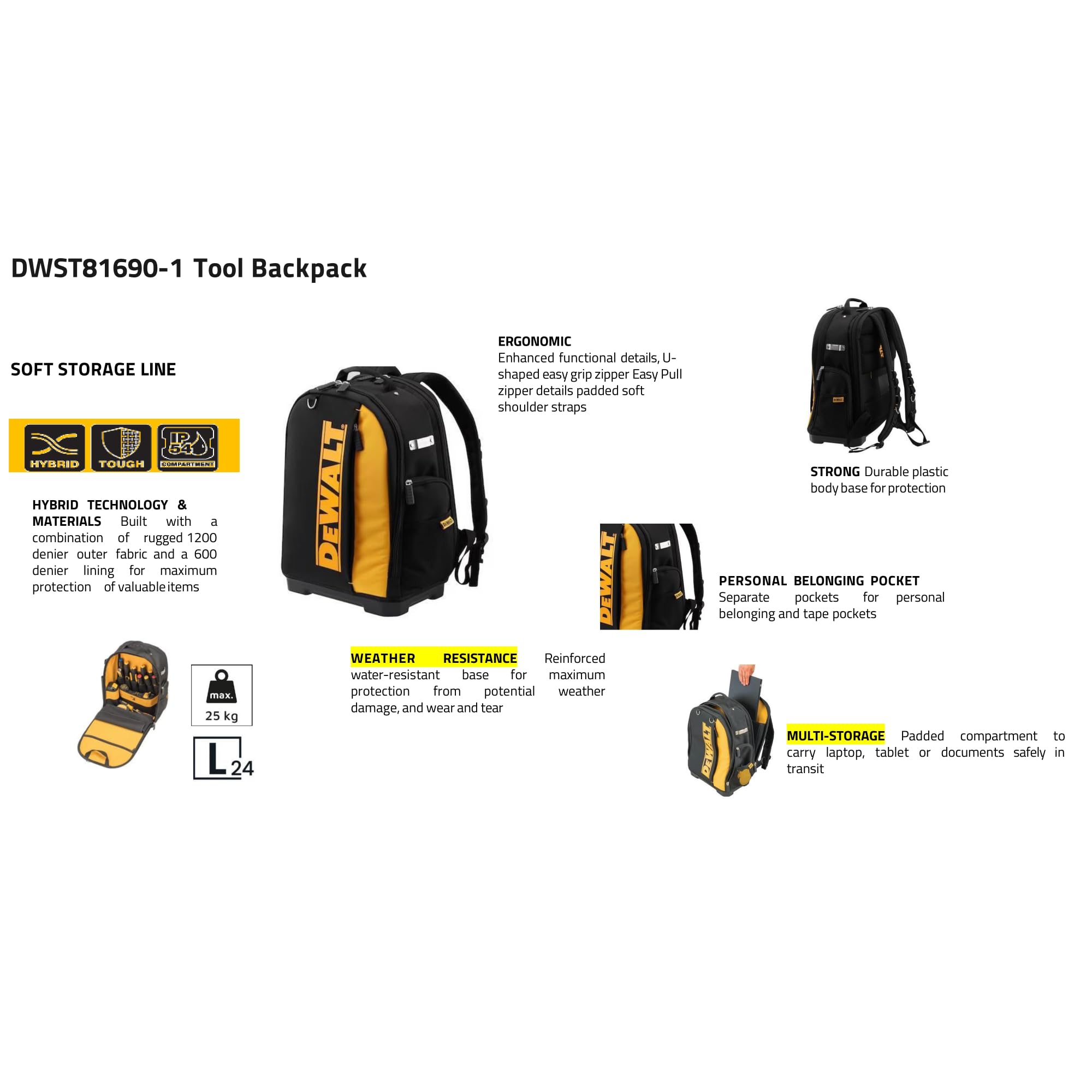 dewalt-dwst81690-1-zaino-portautensili-da-40l-in-tessuto-1200d-colore-nero-capac image 4