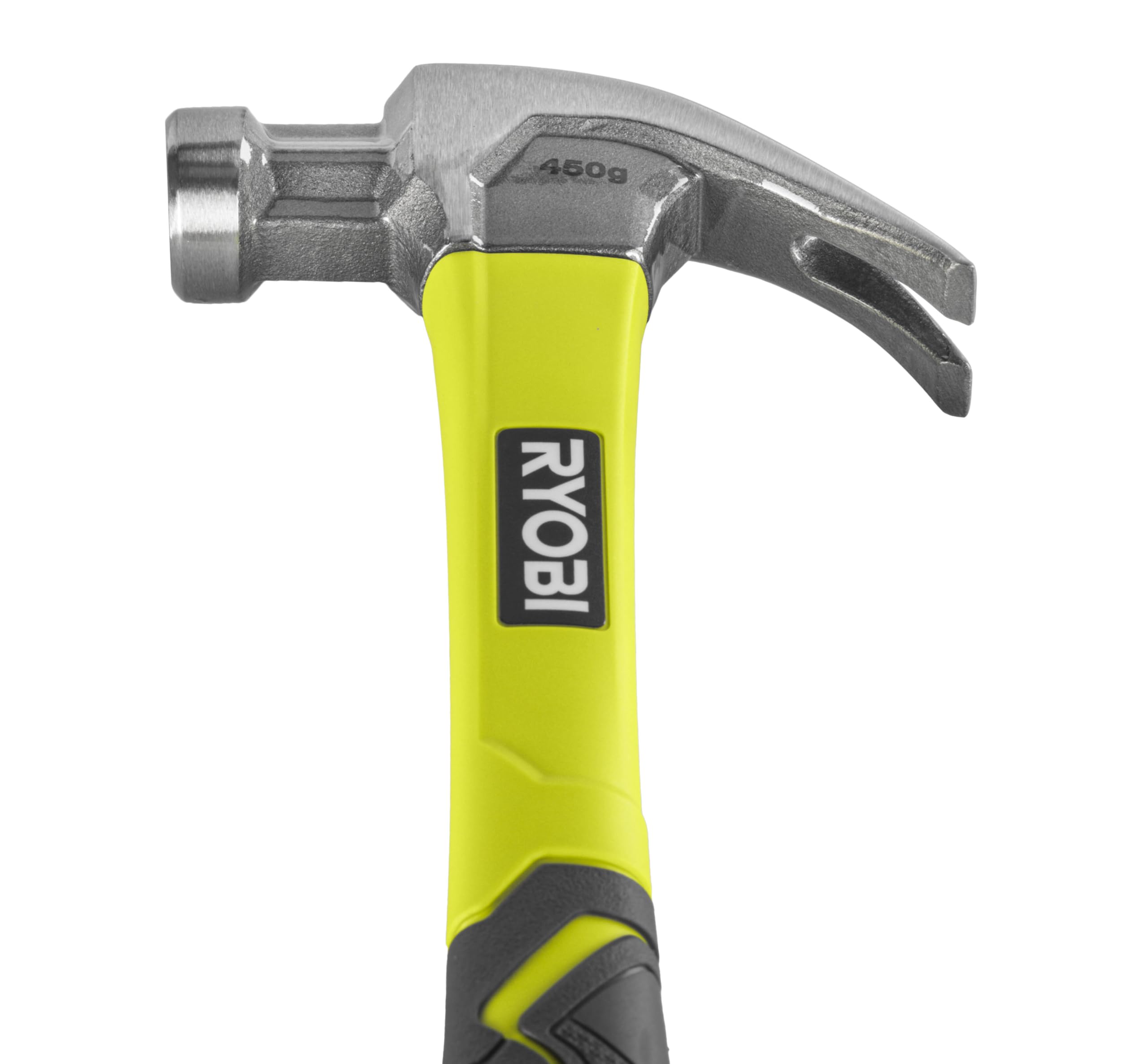 ryobi-rhhcc450-martello-da-carpentiere-artiglio-curvo-450-g-con-manico-in-fibra- image 2