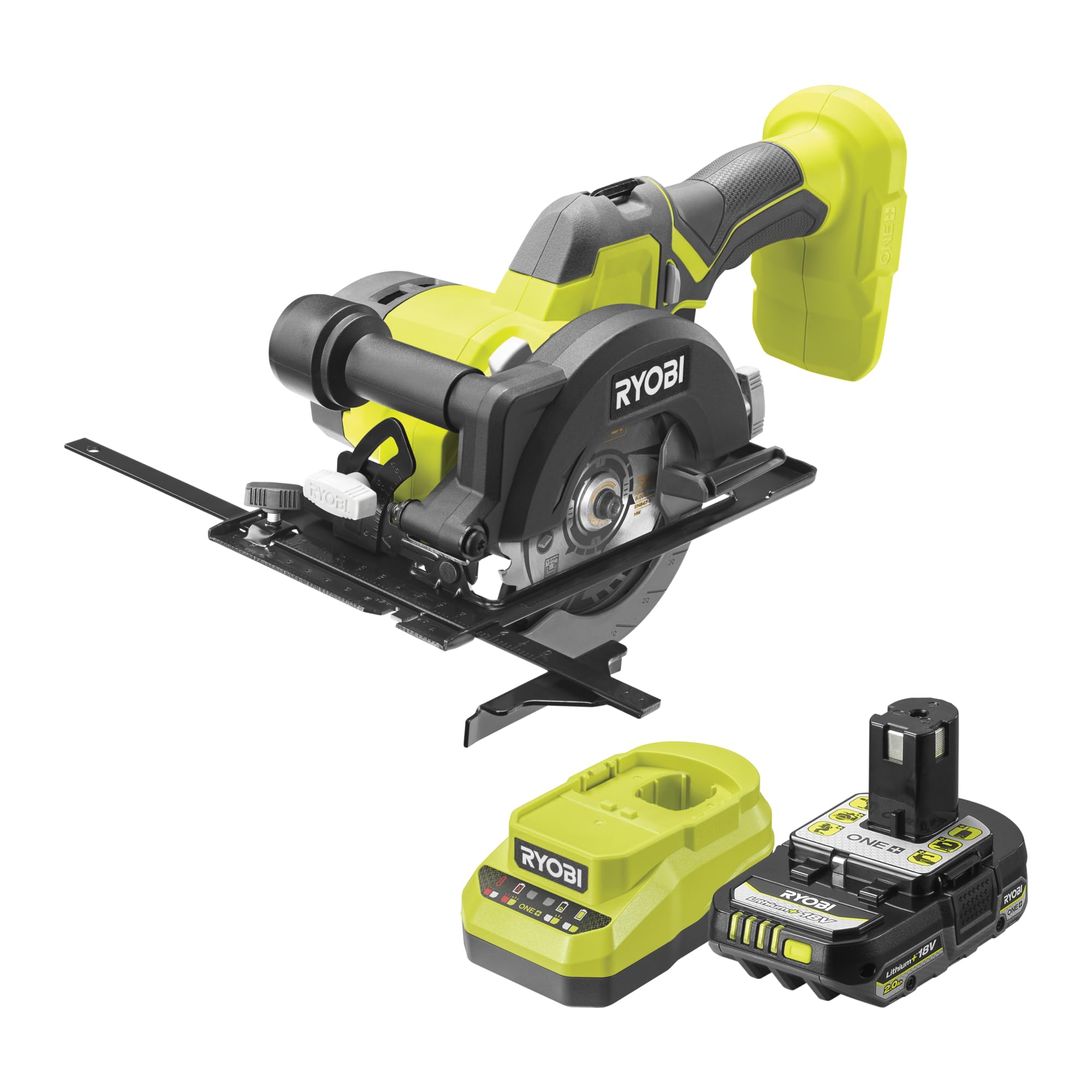 ryobi-r18cs115-1c20gp-sega-circolare-a-batteria-18v-one-kit-lama-115-mm-taglio-4 image 1