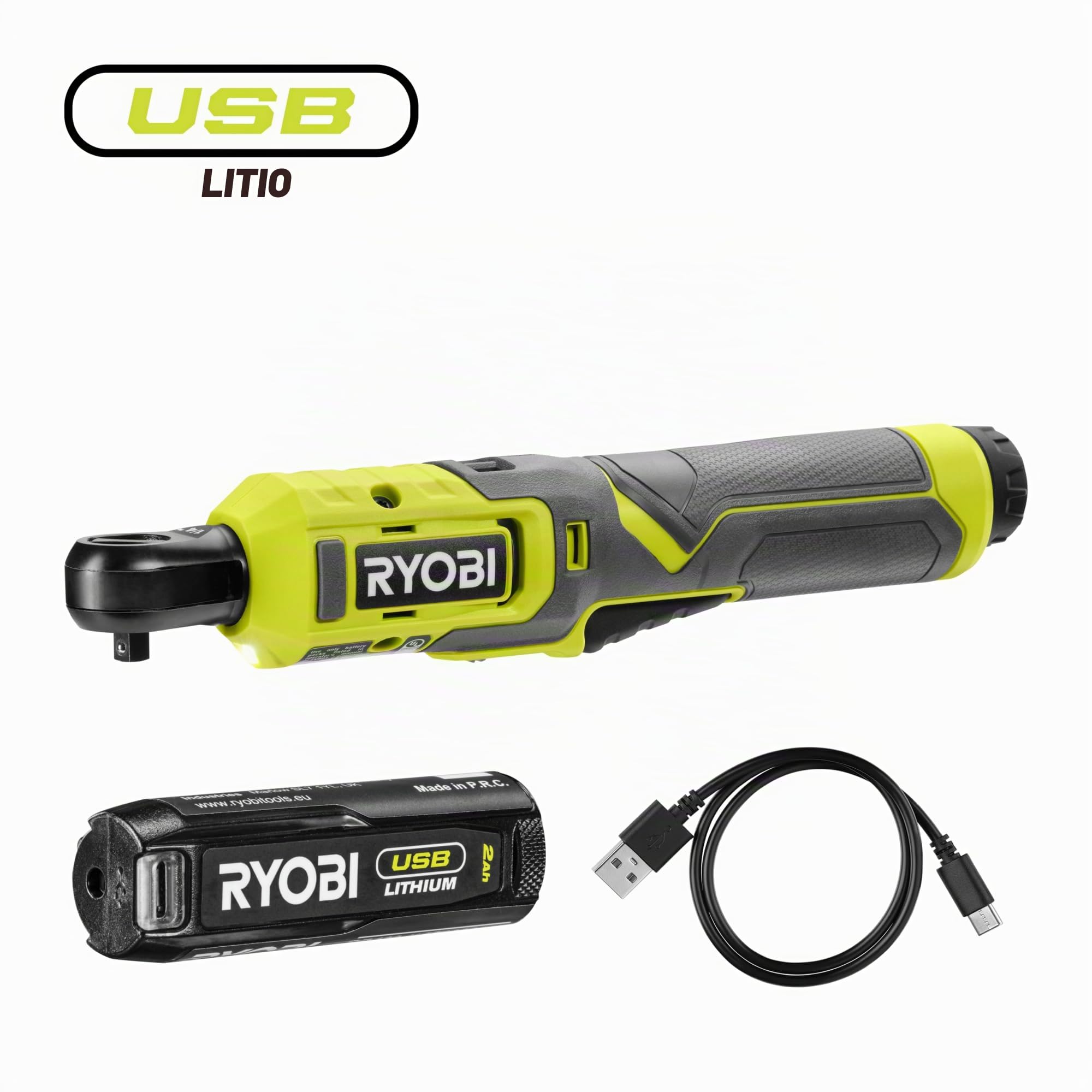 ryobi-rr14w4-120g-avvitatore-a-cricchetto-con-batteria-usb-4v-2-0-ah-coppia-8-nm image 2