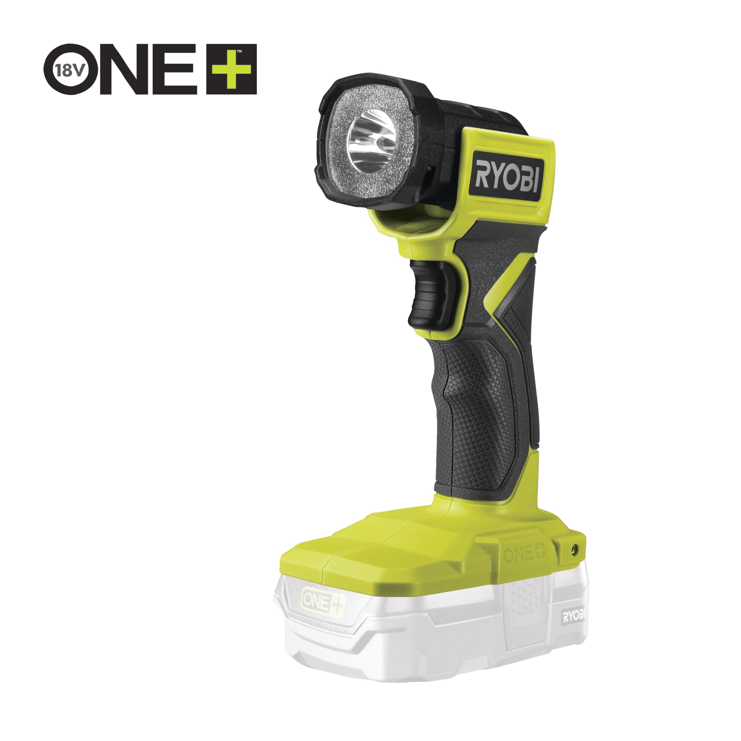 ryobi-rlf18-0-torcia-a-batteria-18v-one-con-testa-inclinabile-fino-a-90-batteria image 2