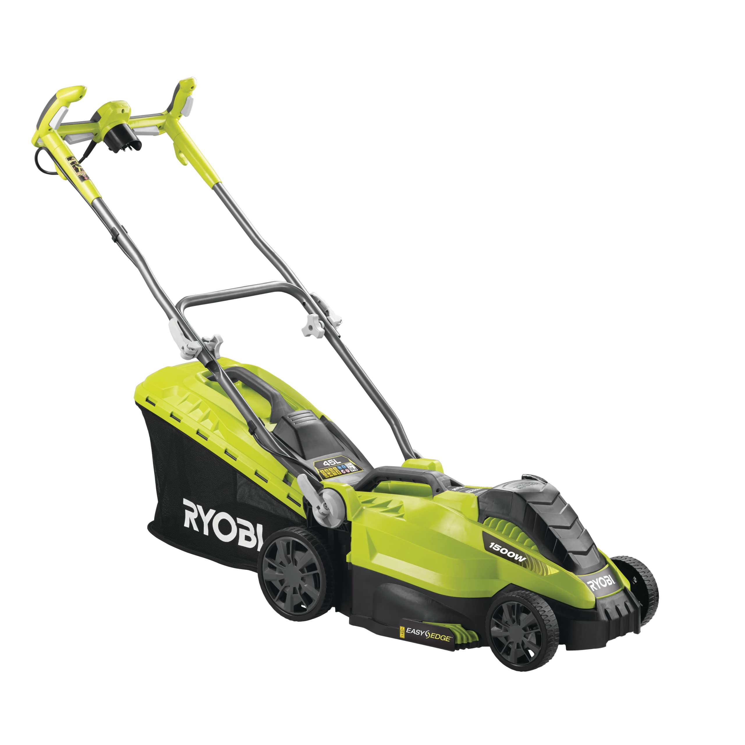 ryobi-rlm15e36h-tosaerba-elettrico-1500w-con-taglio-36cm-cesto-raccolta-45l-mulc image 3