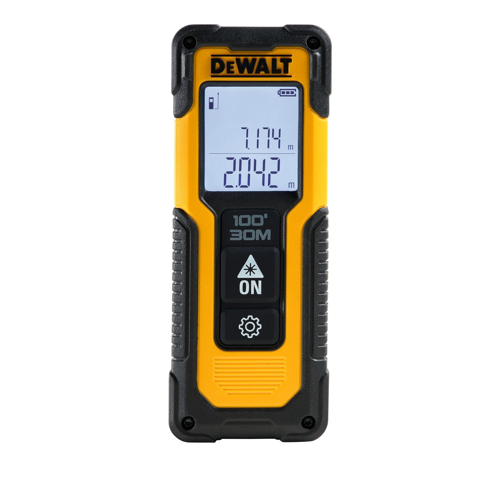 dewalt-dwht77100-xj-misuratore-laser-0-15-30-m-con-precisione-3-mm-10-m-e-calcol image 2