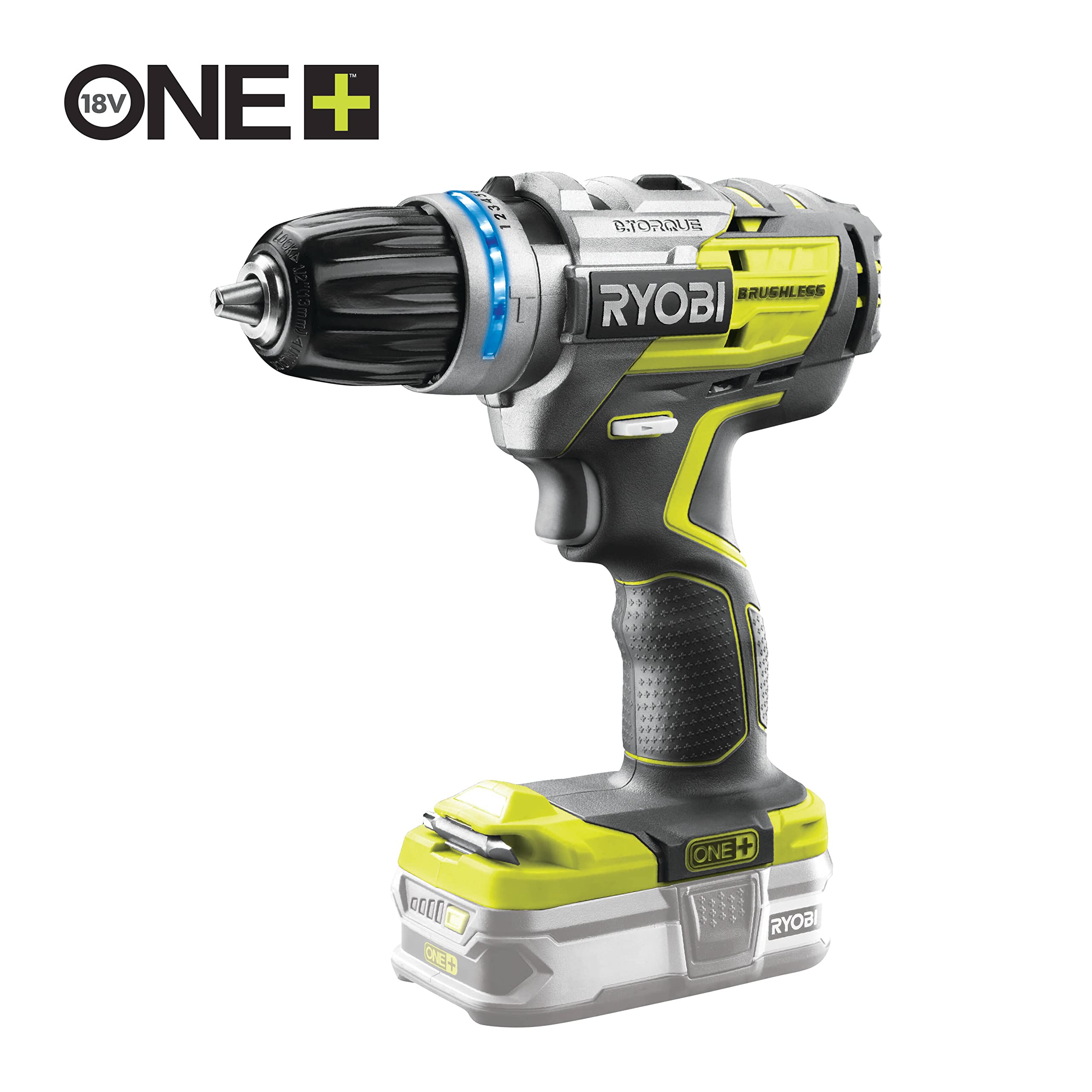 ryobi-r18pdbl-220s-trapano-avvitatore-a-percussione-brushless-18v-one-con-2-batt image 2