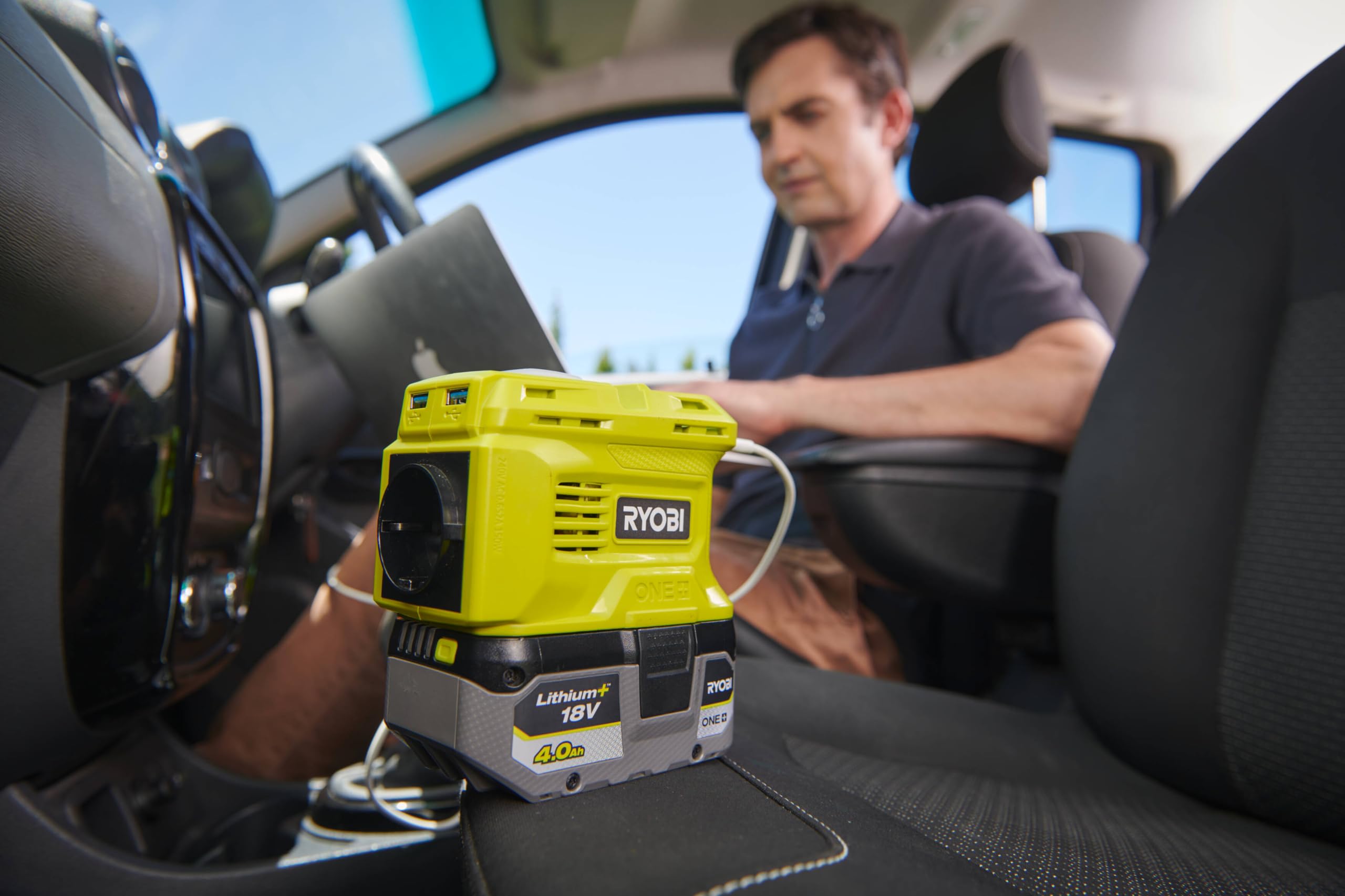 ryobi-rysp21abi150b-120-kit-da-viaggio-18v-one-pannello-solare-21w-trasformatore image 6