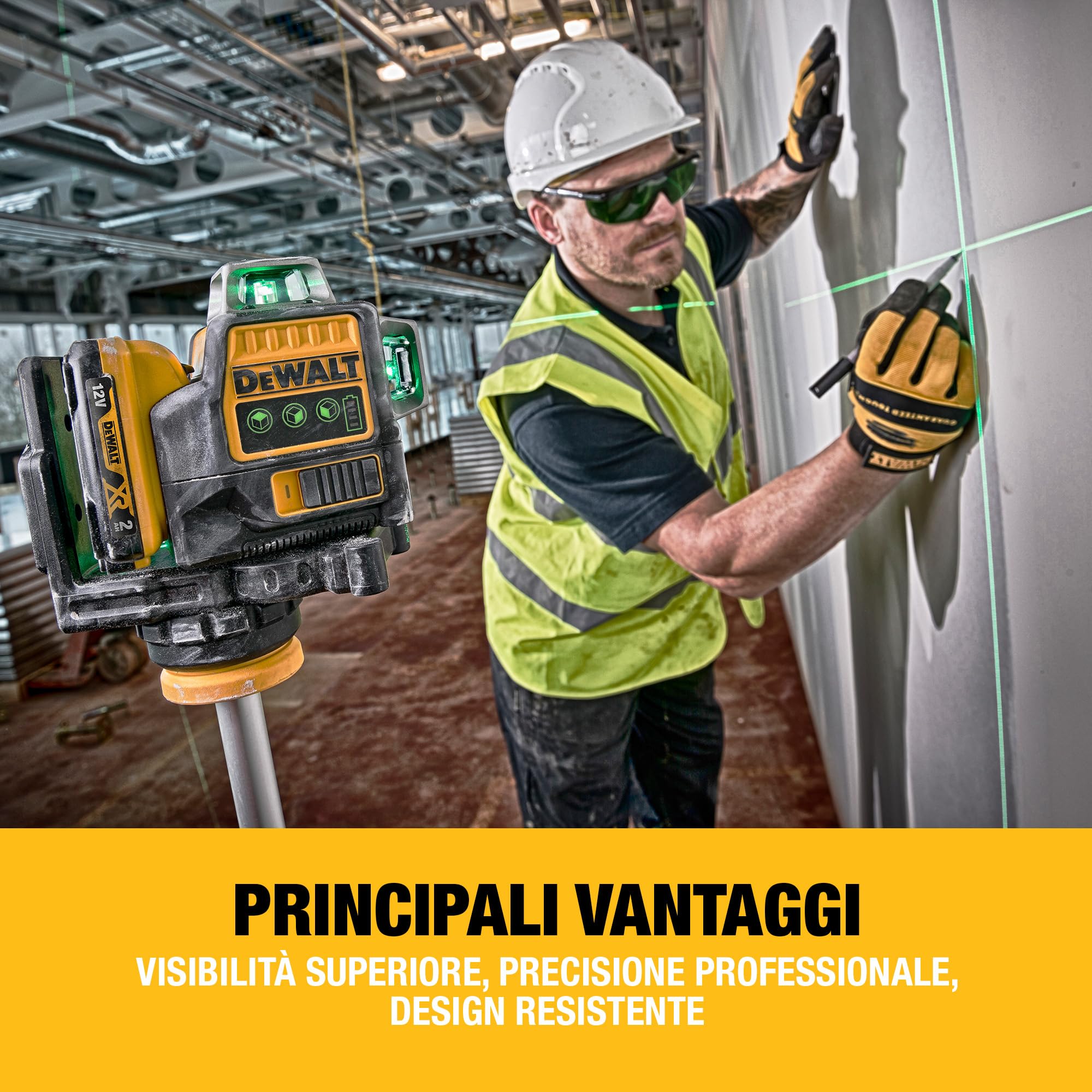 dewalt-dce089d1g-qw-laser-a-croce-12v-xr-3-x-360-con-linee-verdi-autolivellanti- image 2