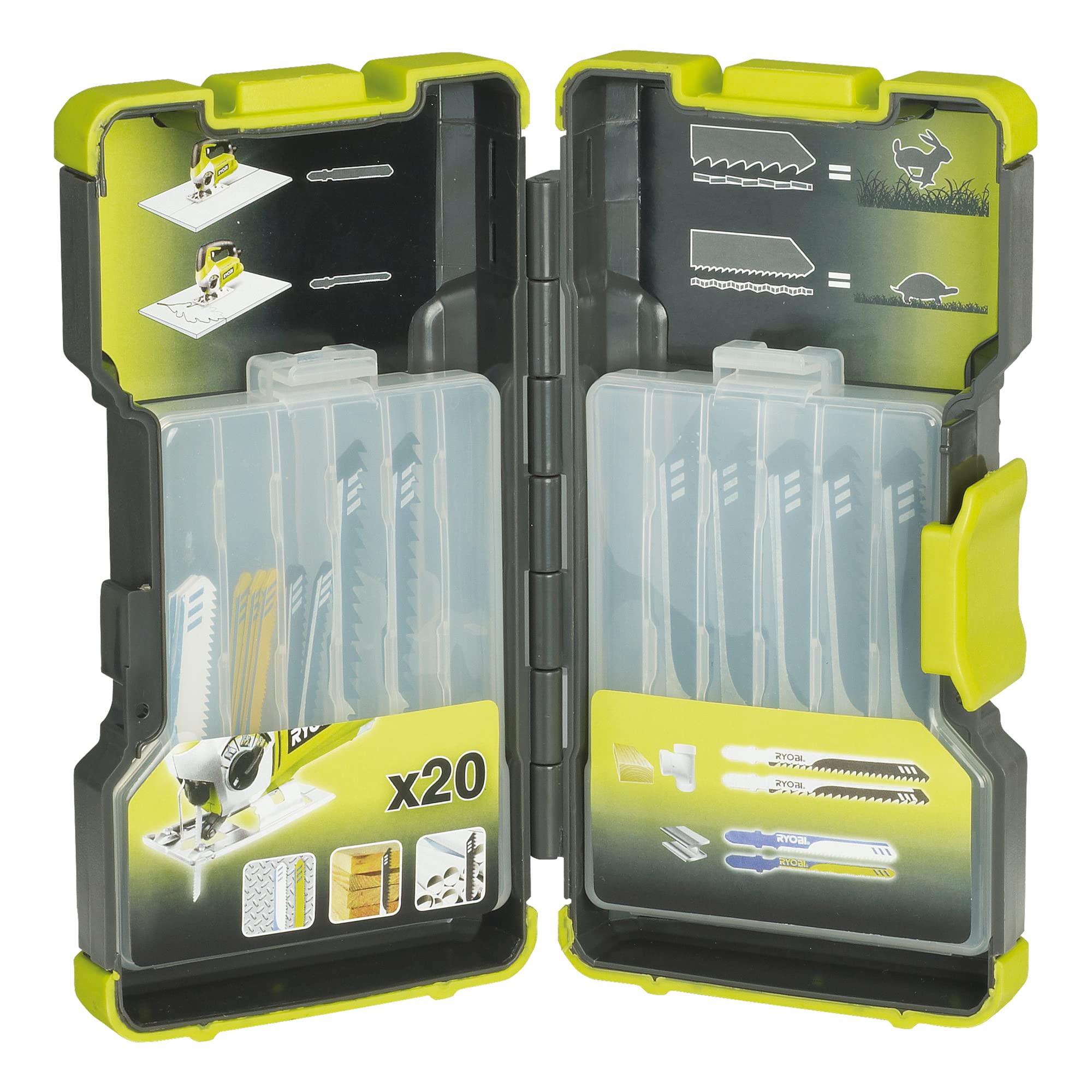 ryobi-rak20jb-set-20-lame-per-seghetto-alternativo-one-per-legno-e-metallo-75-10 image 1