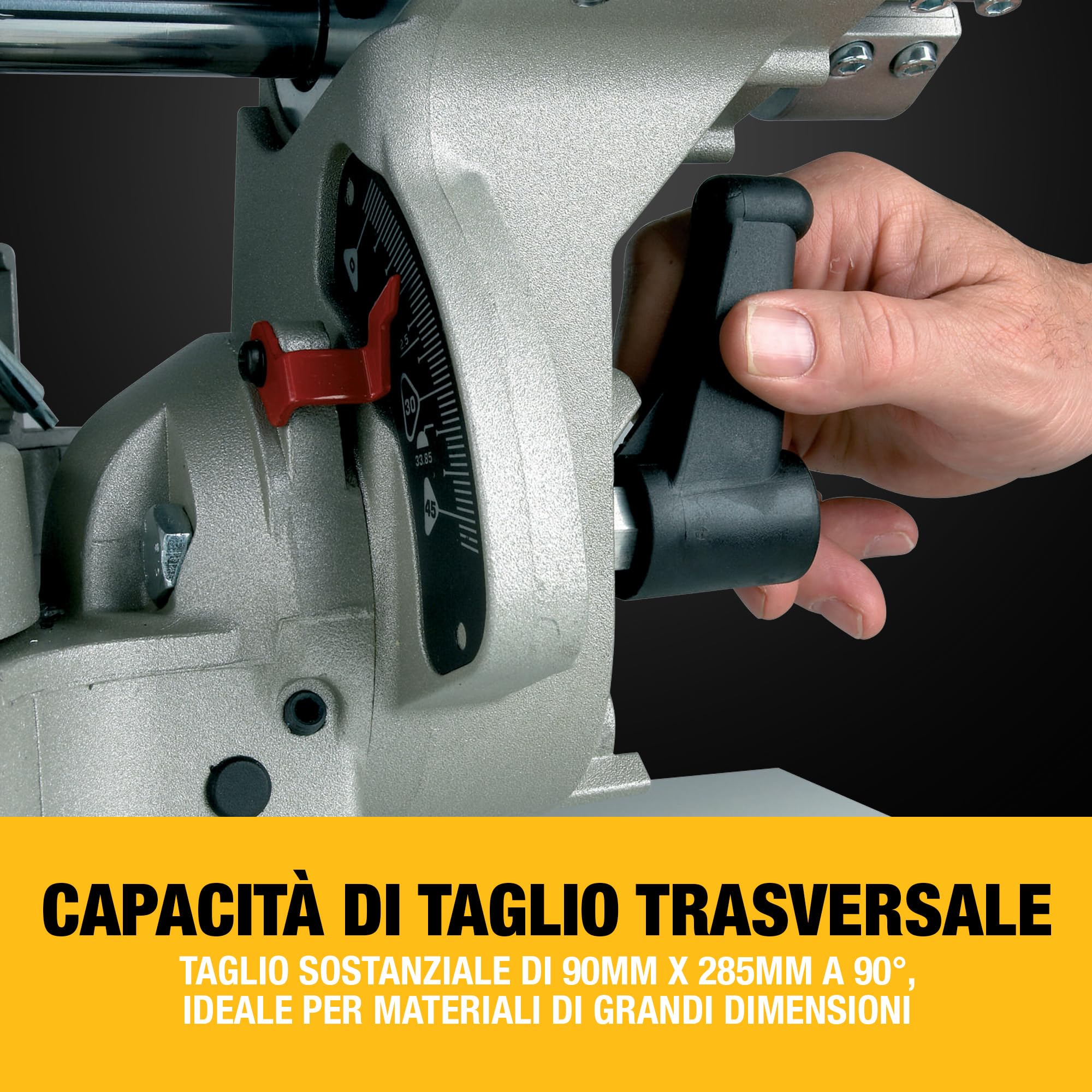 dewalt-d27111-qs-troncatrice-radiale-con-pianetto-305-mm-motore-1500-w image 3