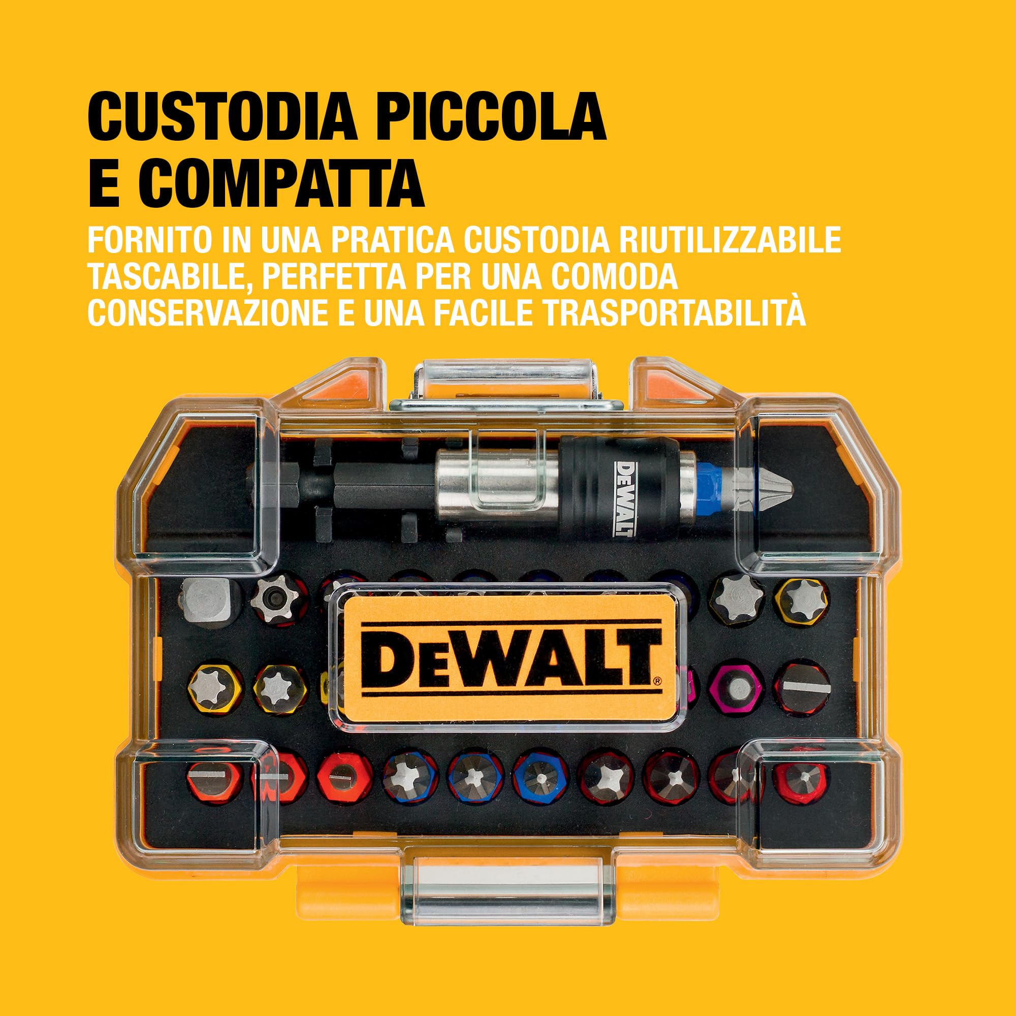 dewalt-dt7969-qz-set-di-avvitamento-32-pezzi-da-25-mm-con-portapunte-a-bloccaggi image 5
