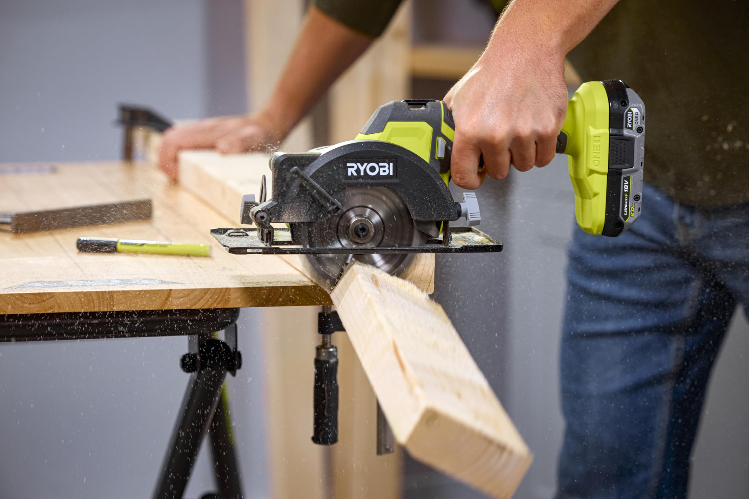 ryobi-r18cs115-0-sega-circolare-compatta-18v-one-lama-115-mm-taglio-43-mm image 7