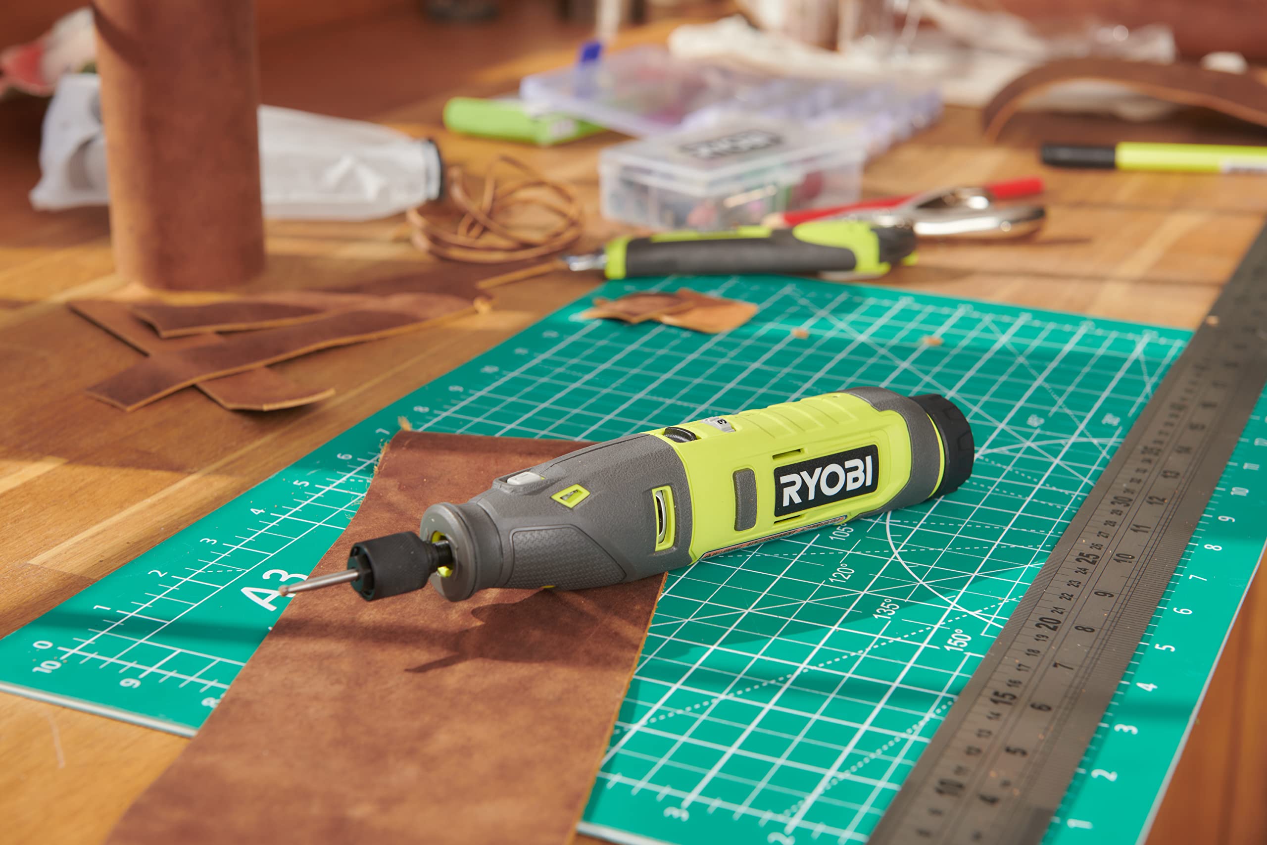 ryobi-rrt4-120ga15-mini-utensile-multifunzione-4v-con-batteria-2-0-ah-cavo-usb-c image 2