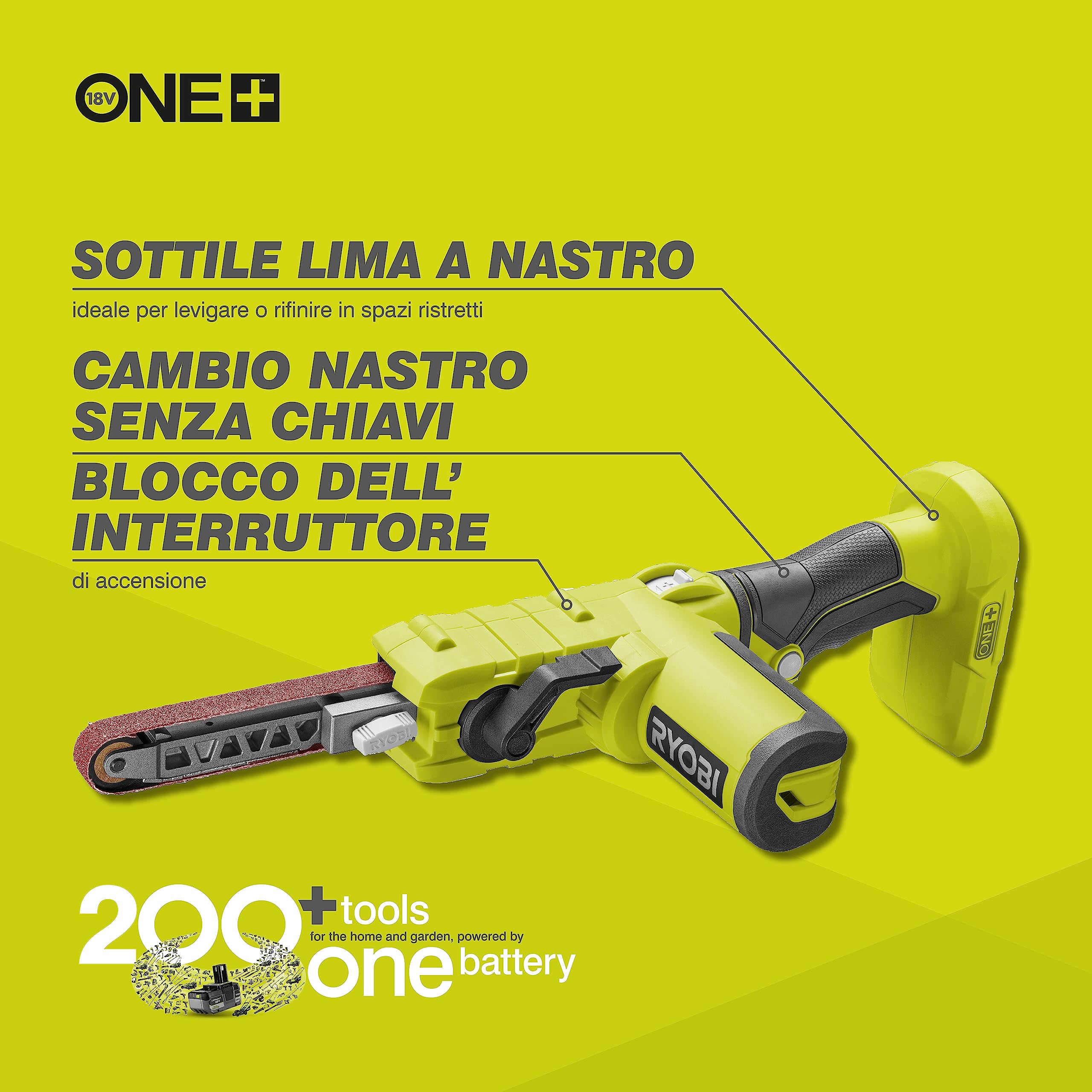 ryobi-r18pf-0-lima-a-nastro-18v-one-13-x-457-mm-velocit-variabile-630-m-min-senz image 2