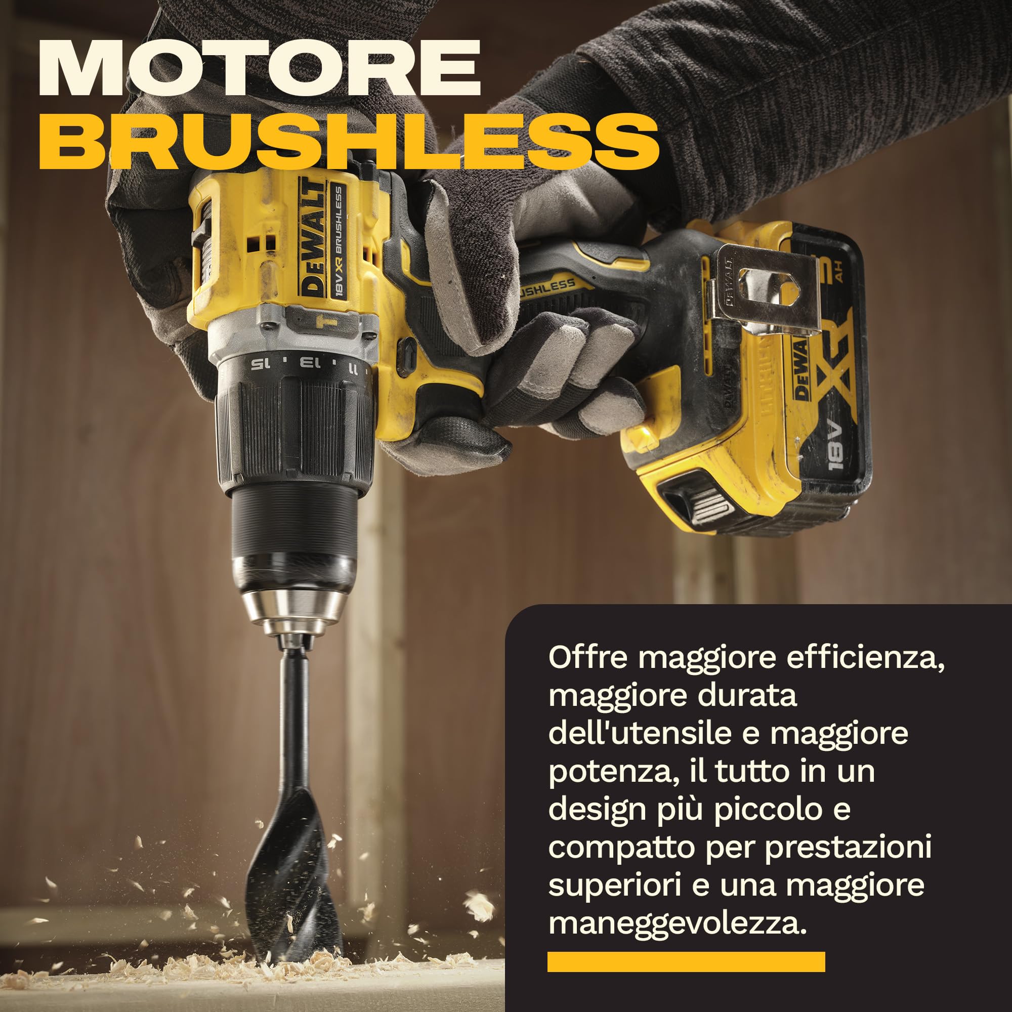dewalt-dcd799p2t-qw-trapano-avvitatore-a-percussione-compatto-brushless-18v-xr-7 image 4