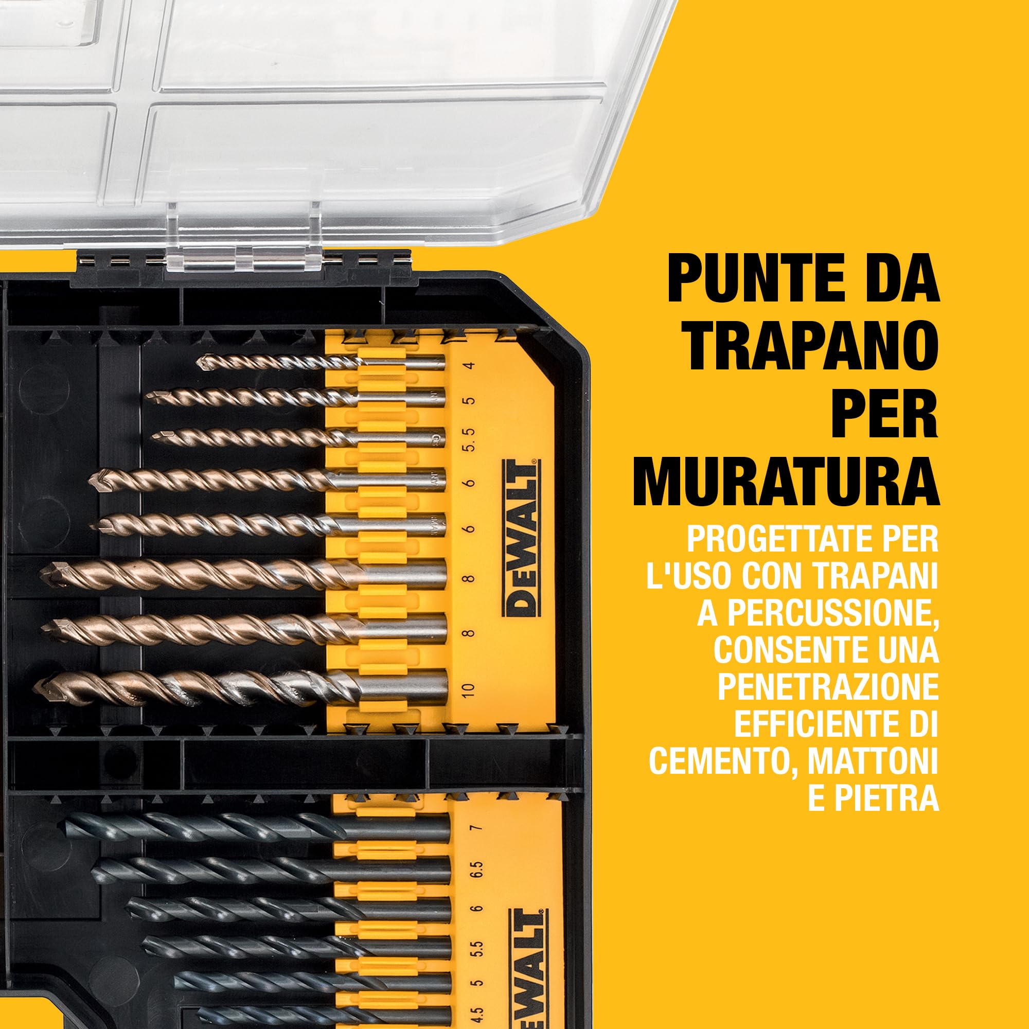 dewalt-dt71569-qz-set-100-punte-per-trapani-e-avvitatori-compatibile-cassetti-ts image 7