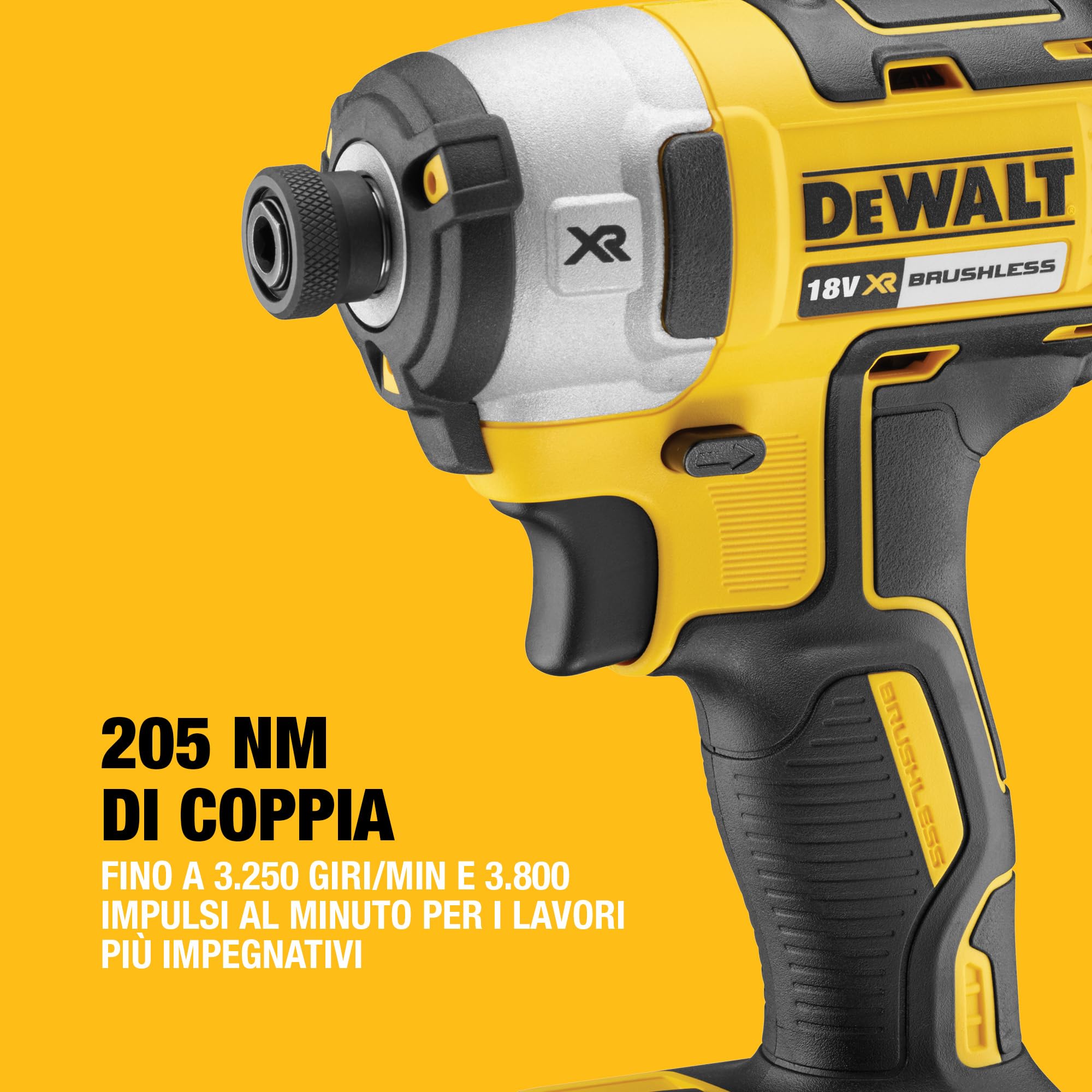 dewalt-dck266p2-qw-kit-doppio-18v-xr-brushless-con-trapano-a-percussione-dcd796- image 3
