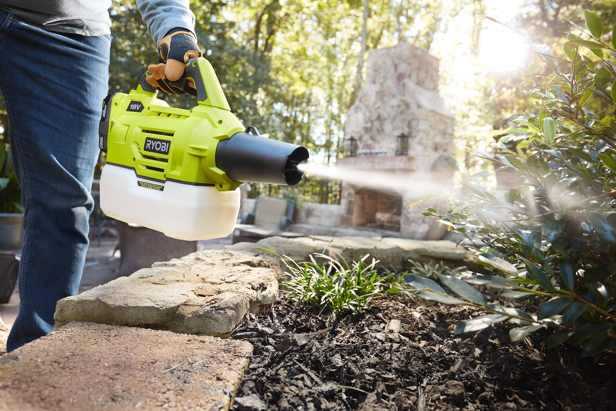 ryobi-ry18fga-0-atomizzatore-a-batteria-18v-one-tanica-2l-getto-4-5-m-particelle image 4