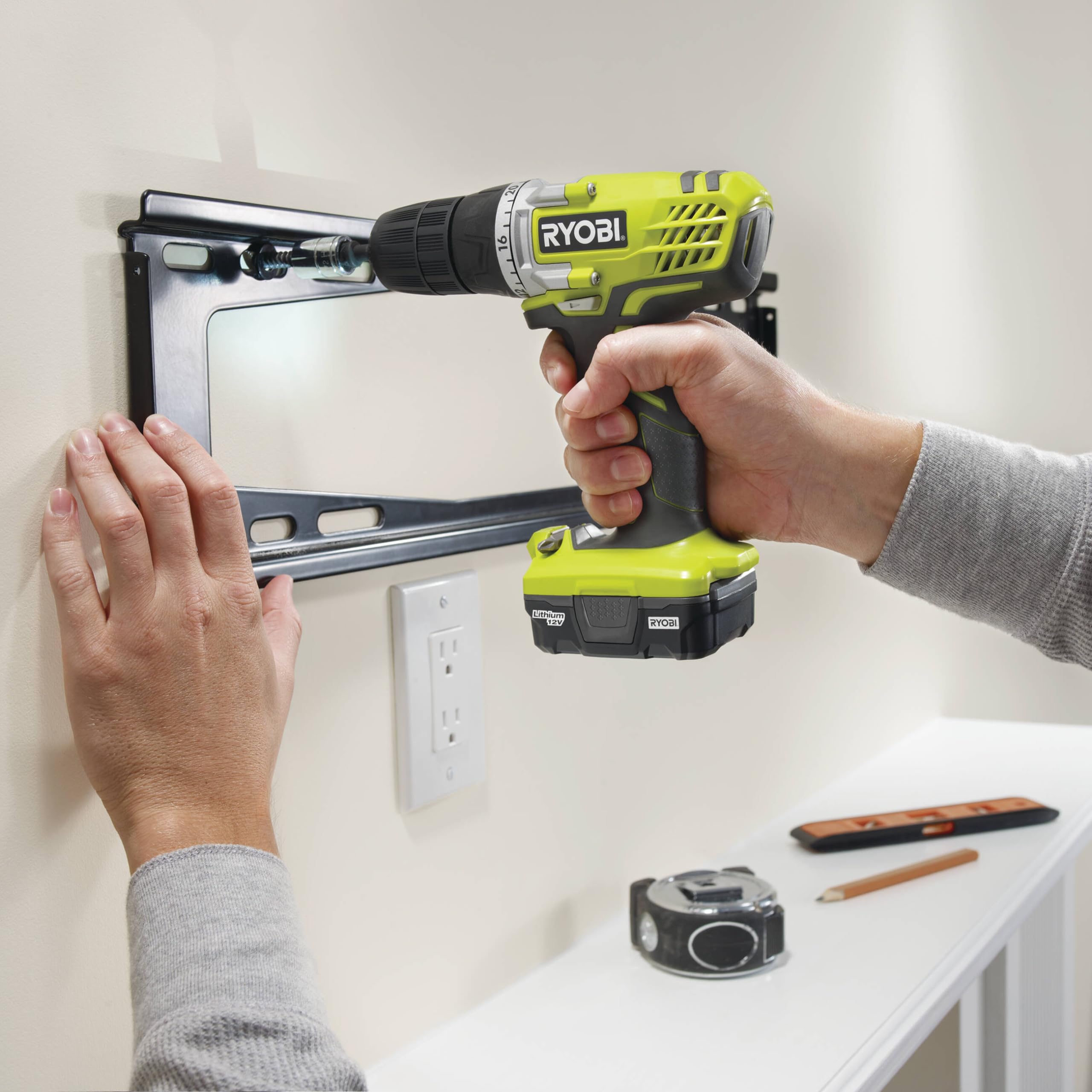 ryobi-r12sd-120g-trapano-avvitatore-12v-25-nm-mandrino-10-mm-batteria-2-0-ah-e-c image 2