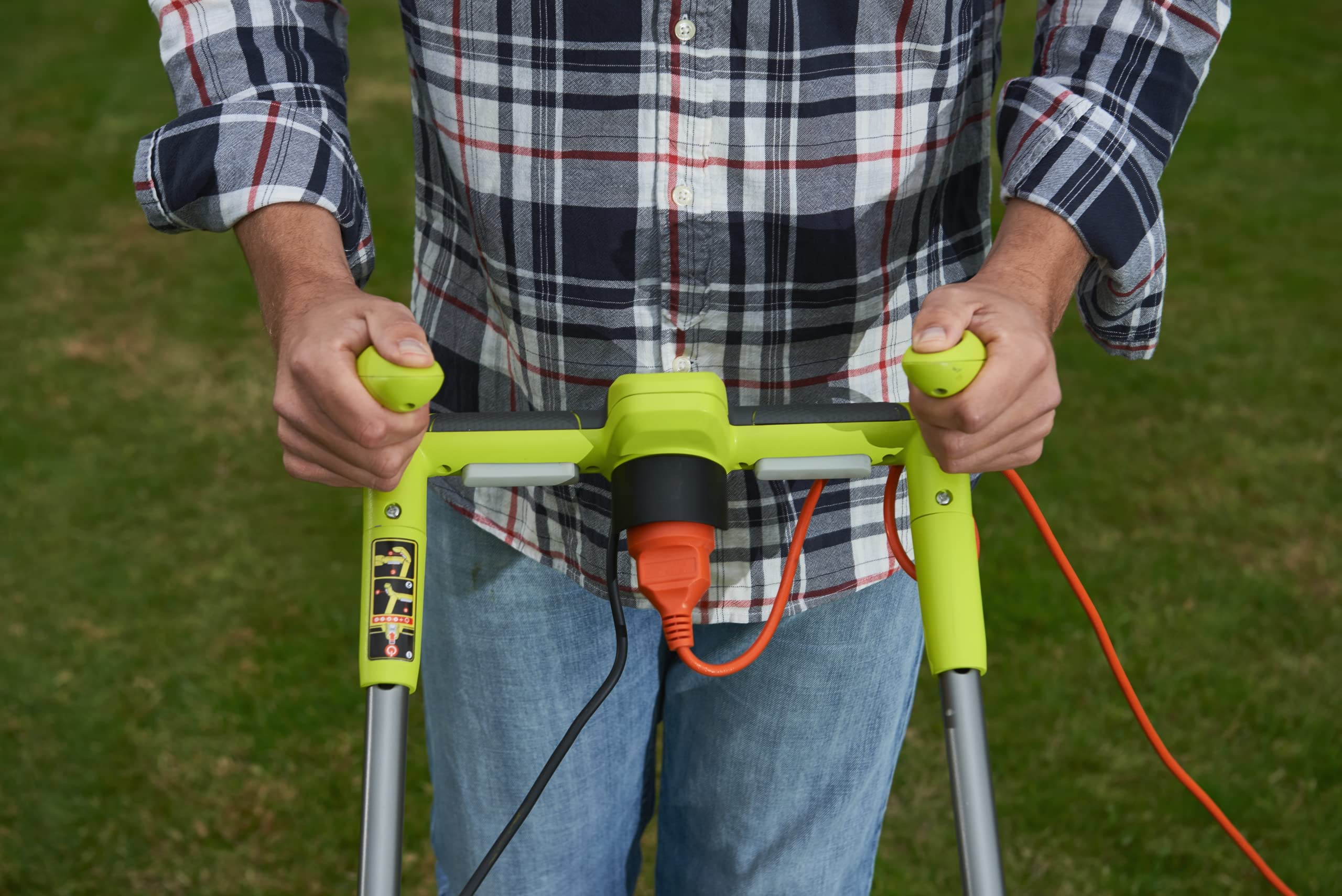 ryobi-rlm15e36h-tosaerba-elettrico-1500w-con-taglio-36cm-cesto-raccolta-45l-mulc image 6
