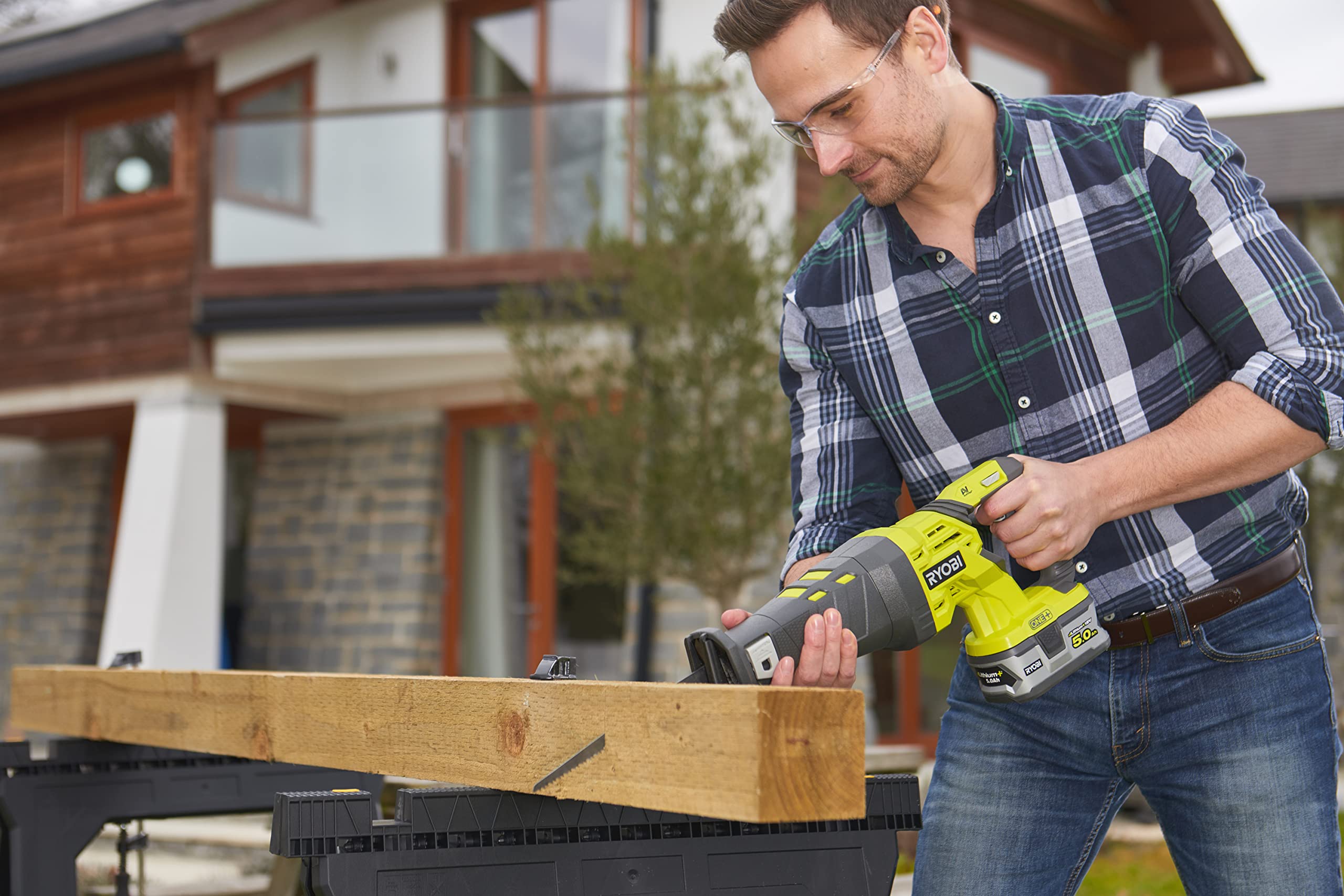 ryobi-r18rs-0-sega-a-gattuccio-a-batteria-18v-one-senza-batteria-e-caricatore-co image 3