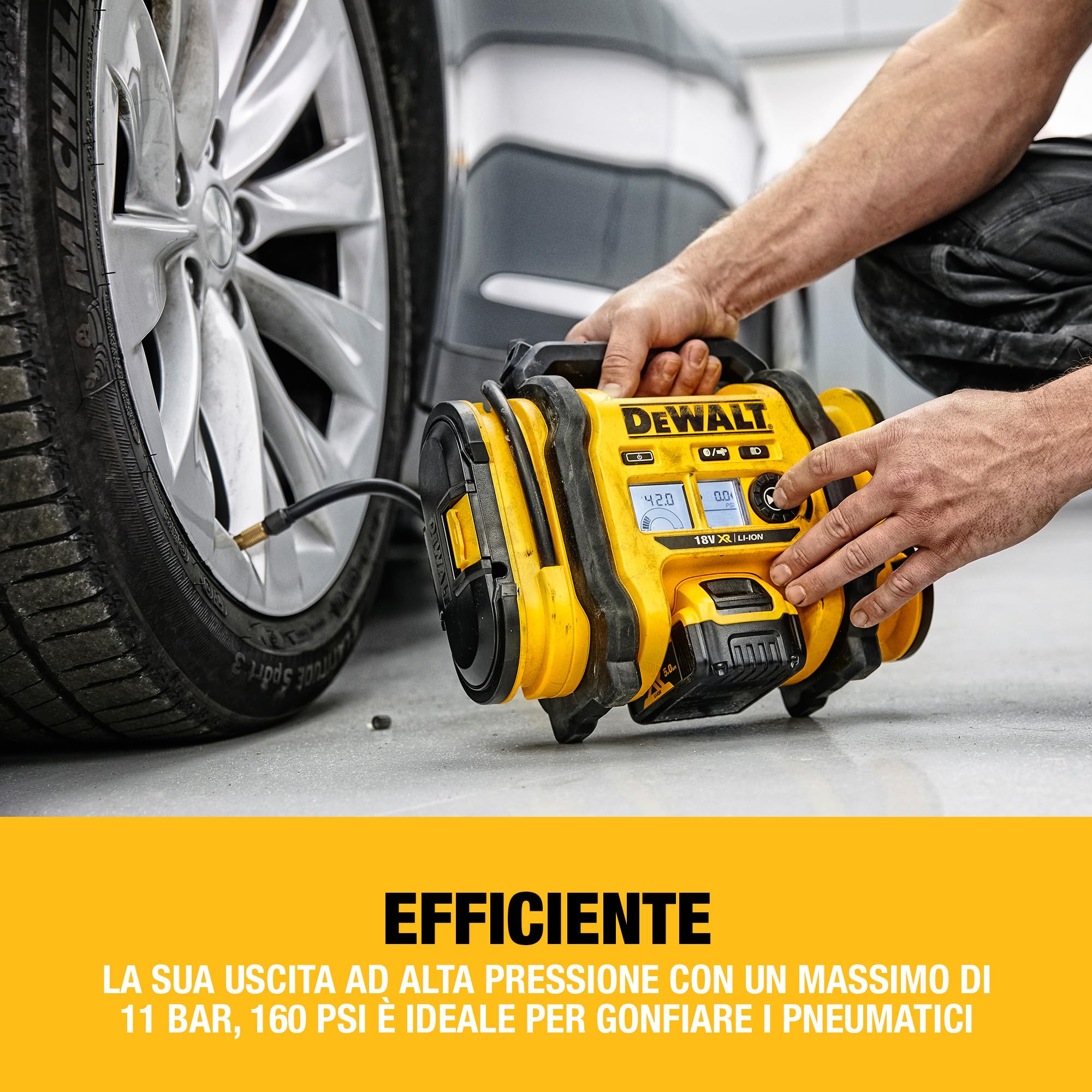 dewalt-dcc018n-xj-compressore-gonfiatore-18v-xr-11-bar-160-psi-solo-utensile image 5