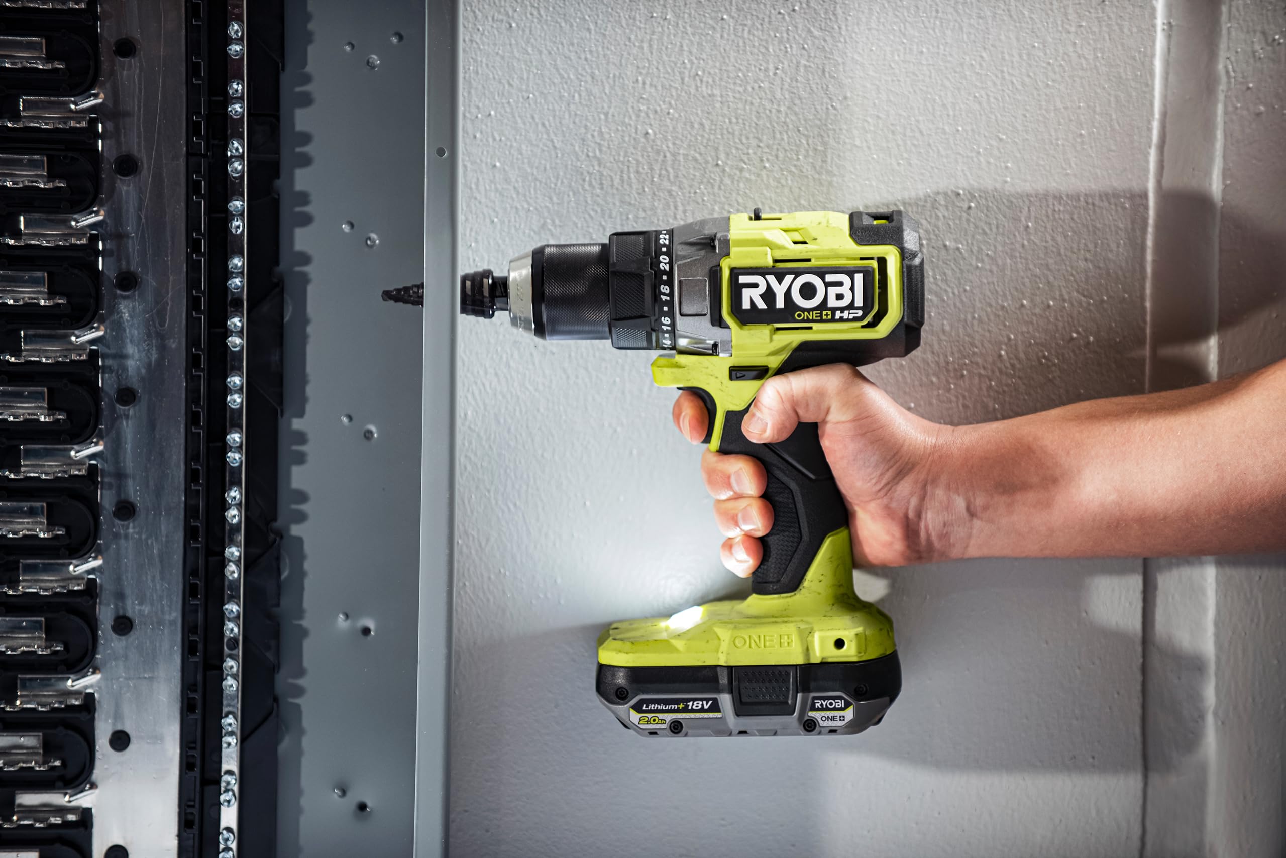 ryobi-rb1820c-batteria-originale-18v-one-2-0ah-lithium-intellicell-indicatore-le image 5