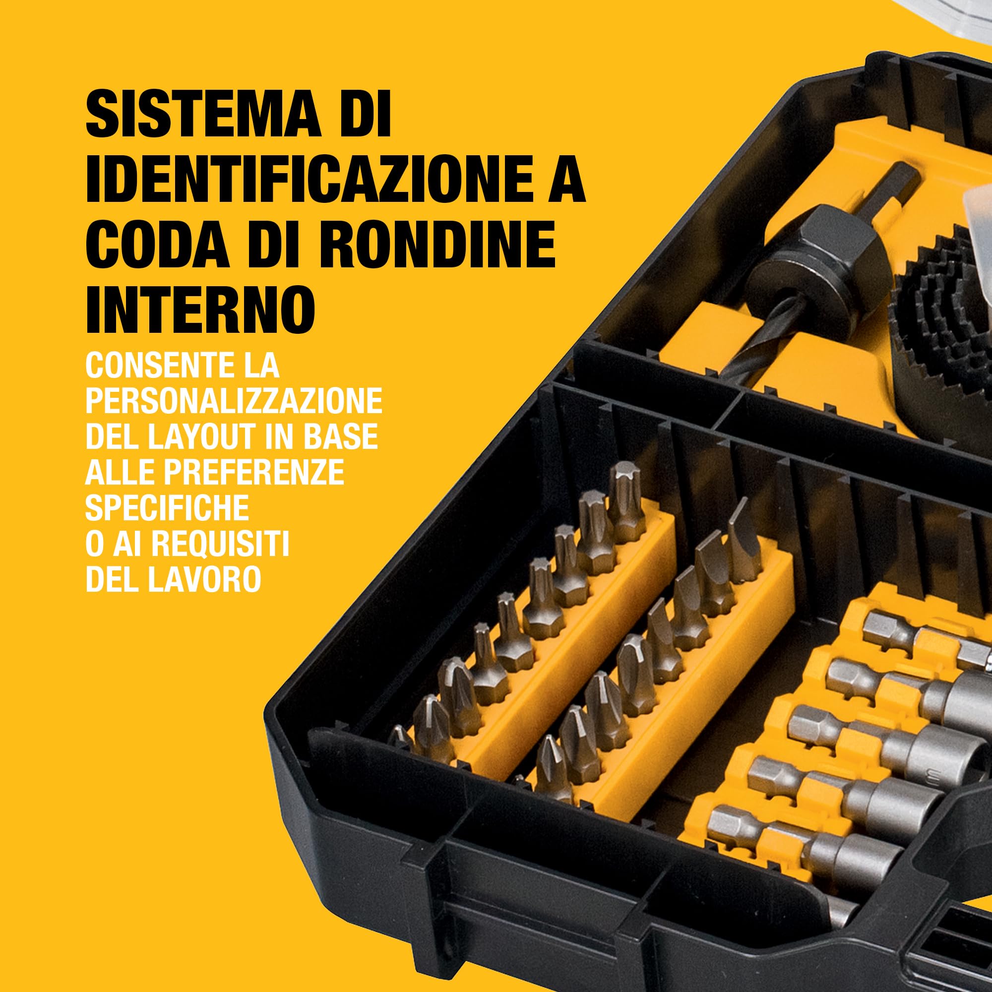 dewalt-dt71569-qz-set-100-punte-per-trapani-e-avvitatori-compatibile-cassetti-ts image 5