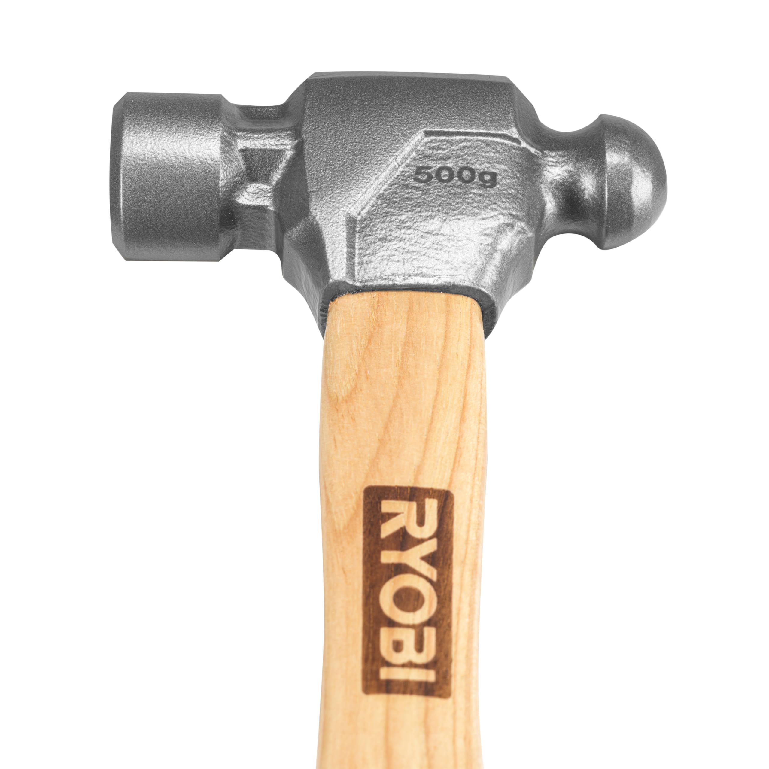 ryobi-rhhwbp500-martello-da-lattoniere-500-g-con-manico-in-hickory image 4
